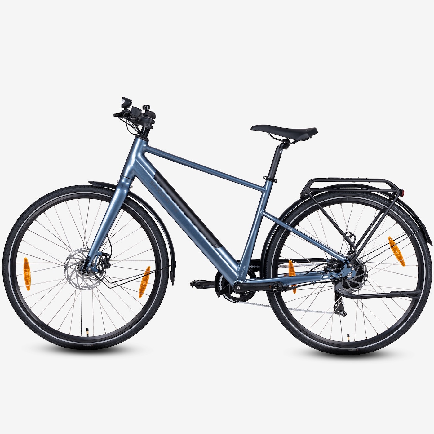 SAXONETTE E-Bike "SAXONETTE E-Bike Cityrad URBANO", 48cm, 28 Zoll (71,12cm)eisblau, Elektrofahrräder, (mit integr. Akku), Elektrofahrrad für Alltag