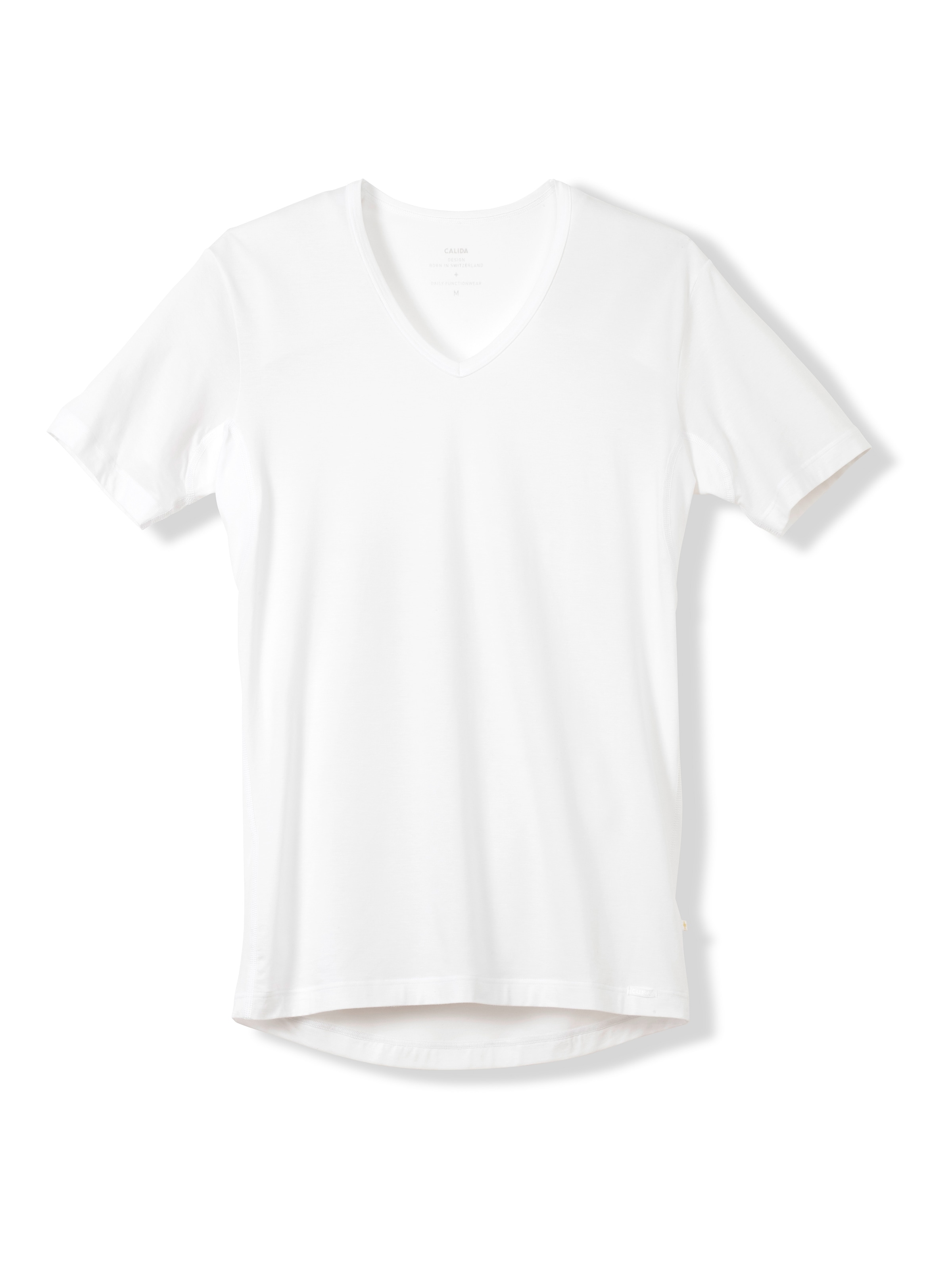CALIDA Shirttop »Focus«, mit lässigem V-Ausschnitt