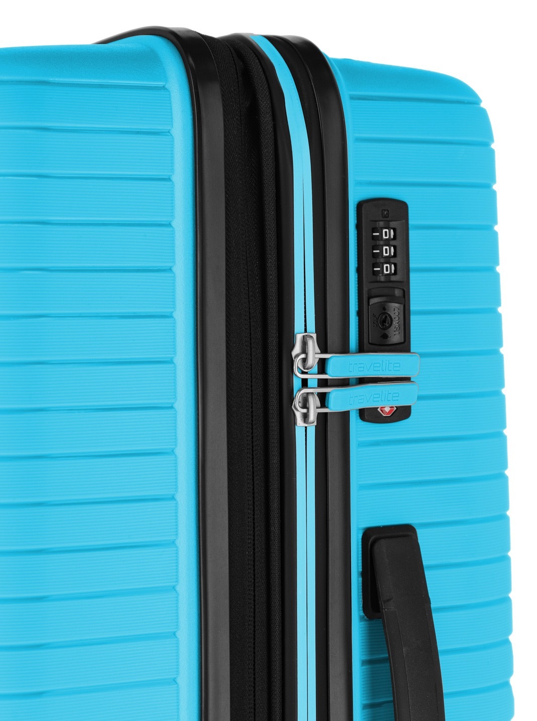 travelite Trolleyset »ORBITA 4w S/M/L«, (Set, 3 tlg., Hartschalen Trolleyset), Hartschalen-Koffer Kofferset Reiseset Handgepäck Aufgabegepäck
