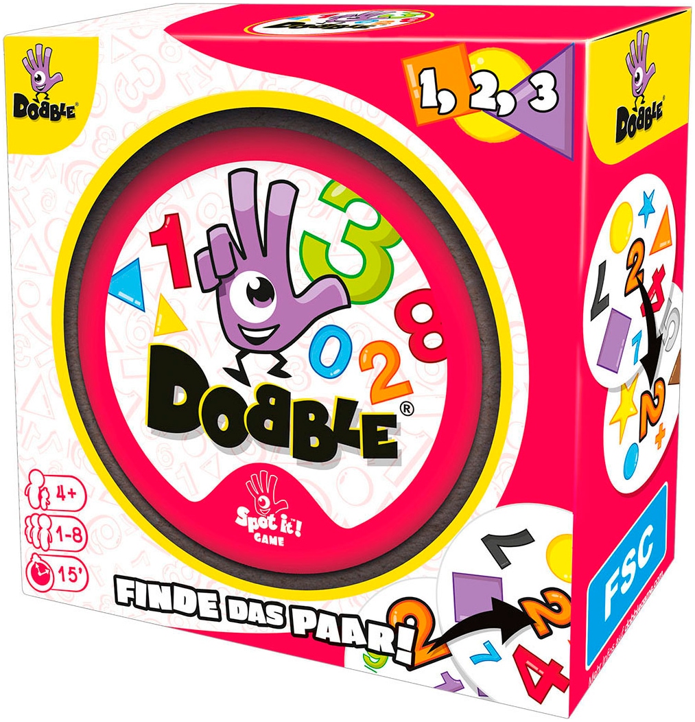 Asmodee Spiel »Dobble 1,2,3 2025« Made in Europe