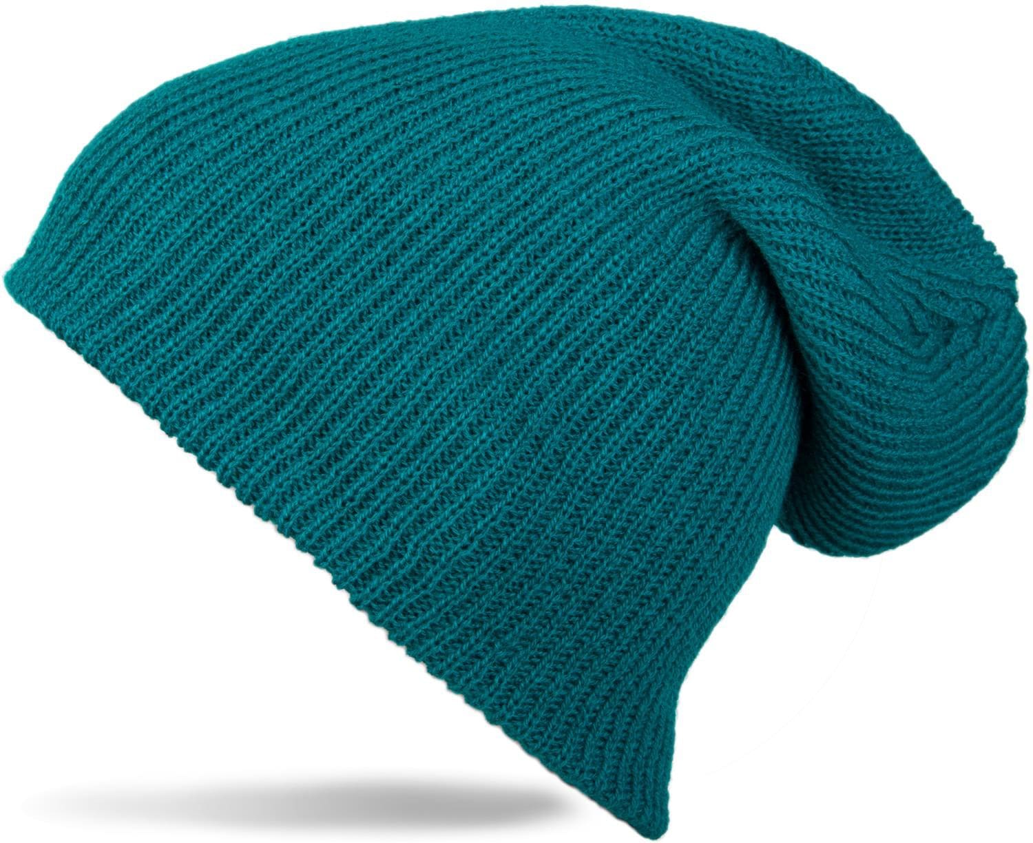 styleBREAKER Strickmütze "Feinstrick Beanie doppelt gestrickt" 1 Stk.