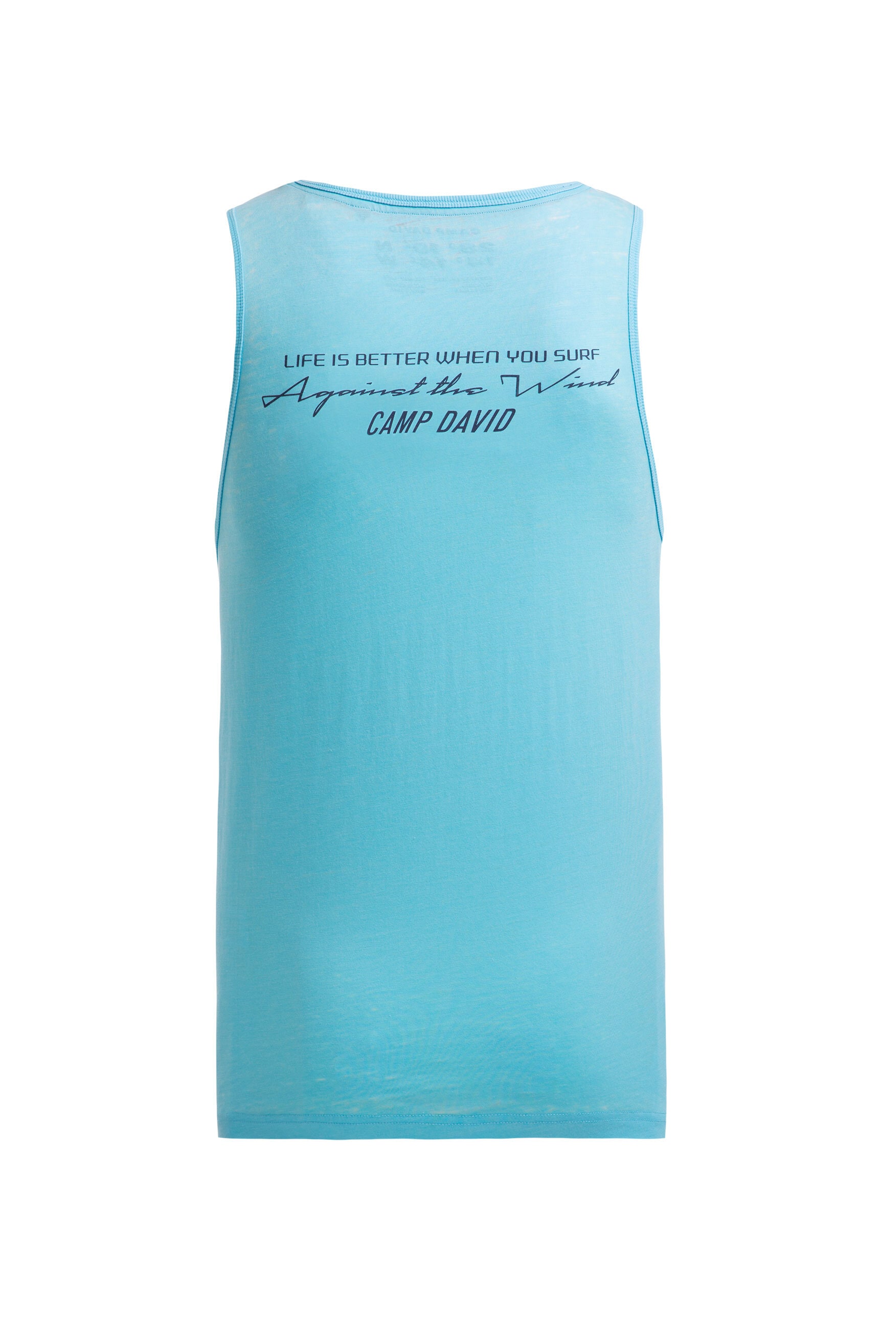 CAMP DAVID Tanktop mit Baumwolle