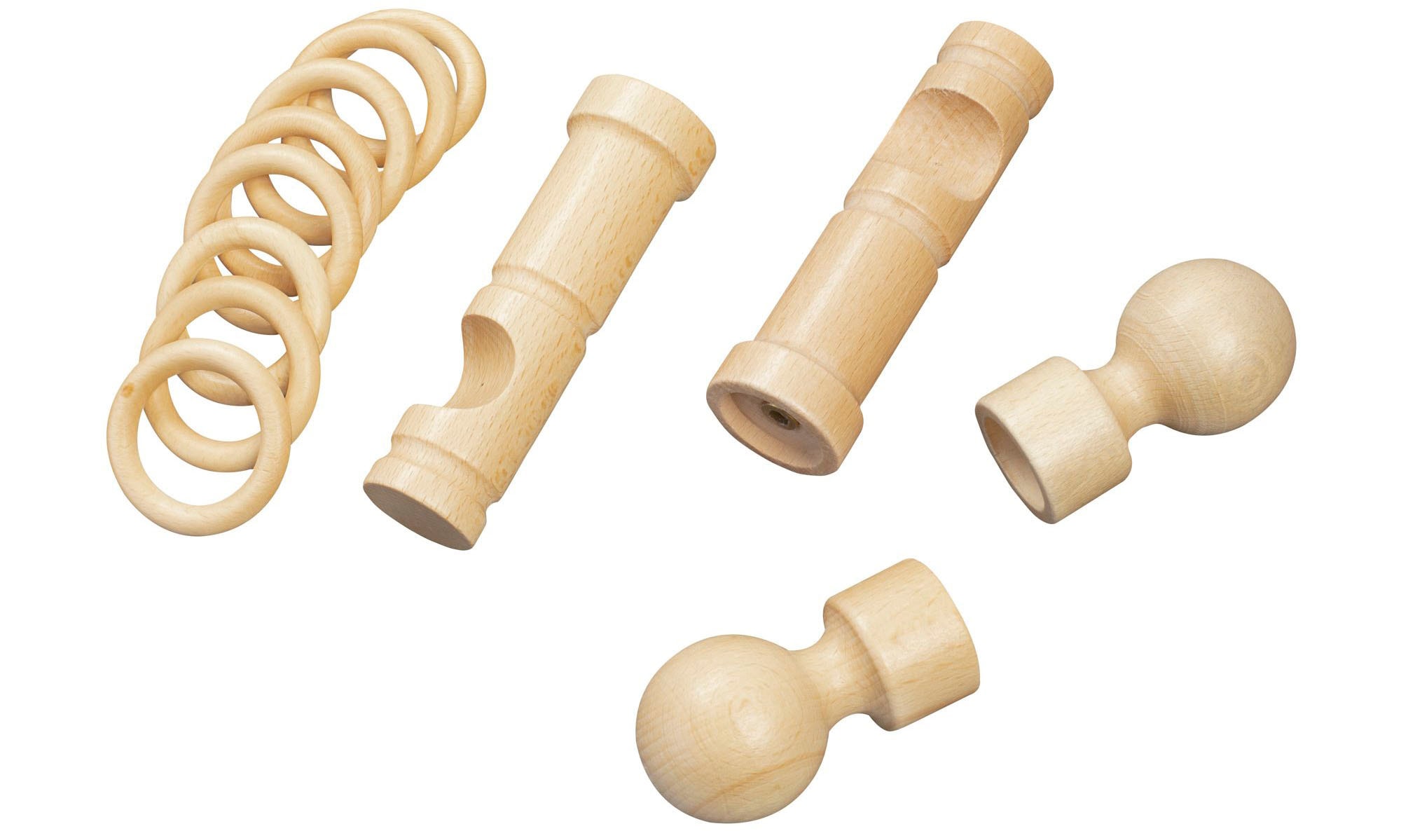 SN DECO GROUP Gardinenstange »Giro«, 1 läufig-läufig, Fixmaß