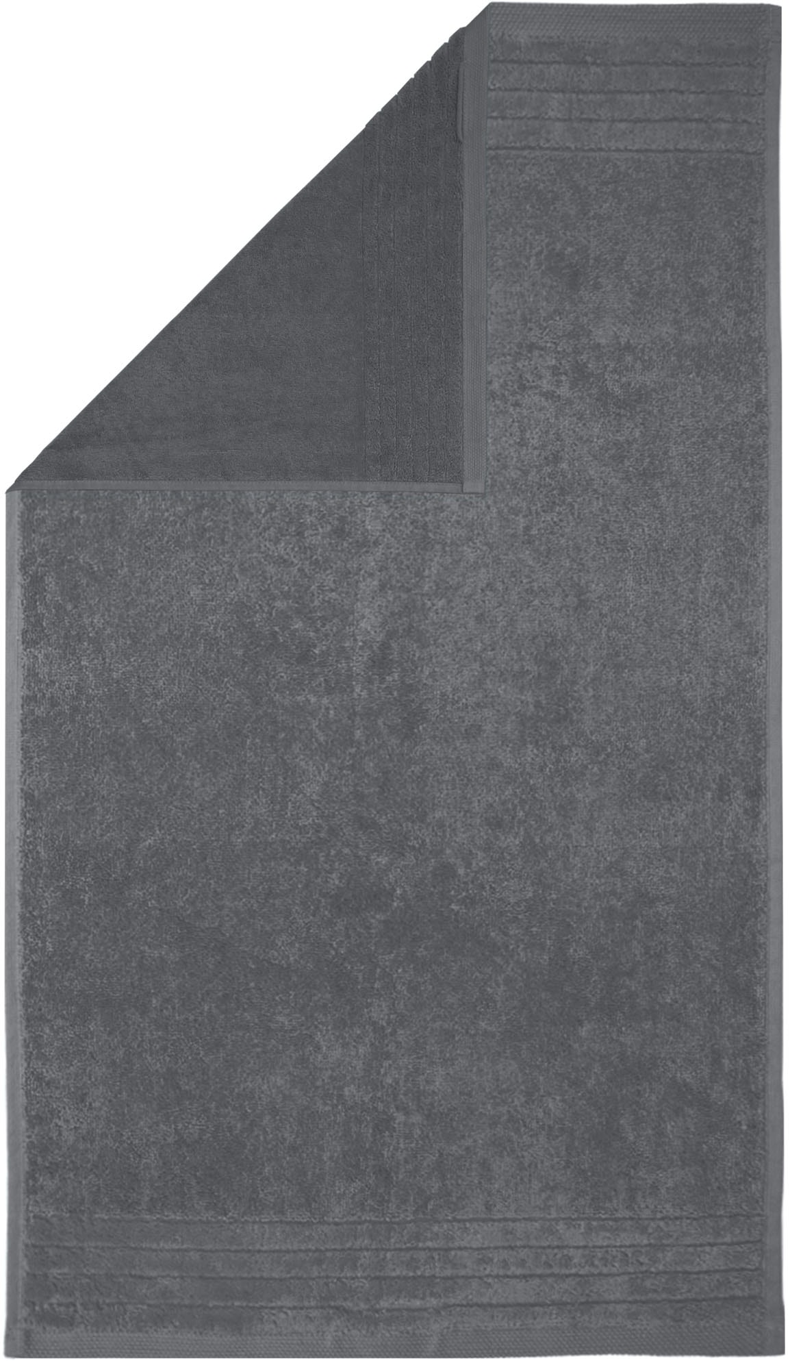 my home Handtücher »Sanremo Premium, Premium Handtücher, 600 gr/m², 40x70cm«, (Set, 6 St., 6x 40x70cm), mit Bordüre, einfarbig, flauschig und weich, Händehandtücher