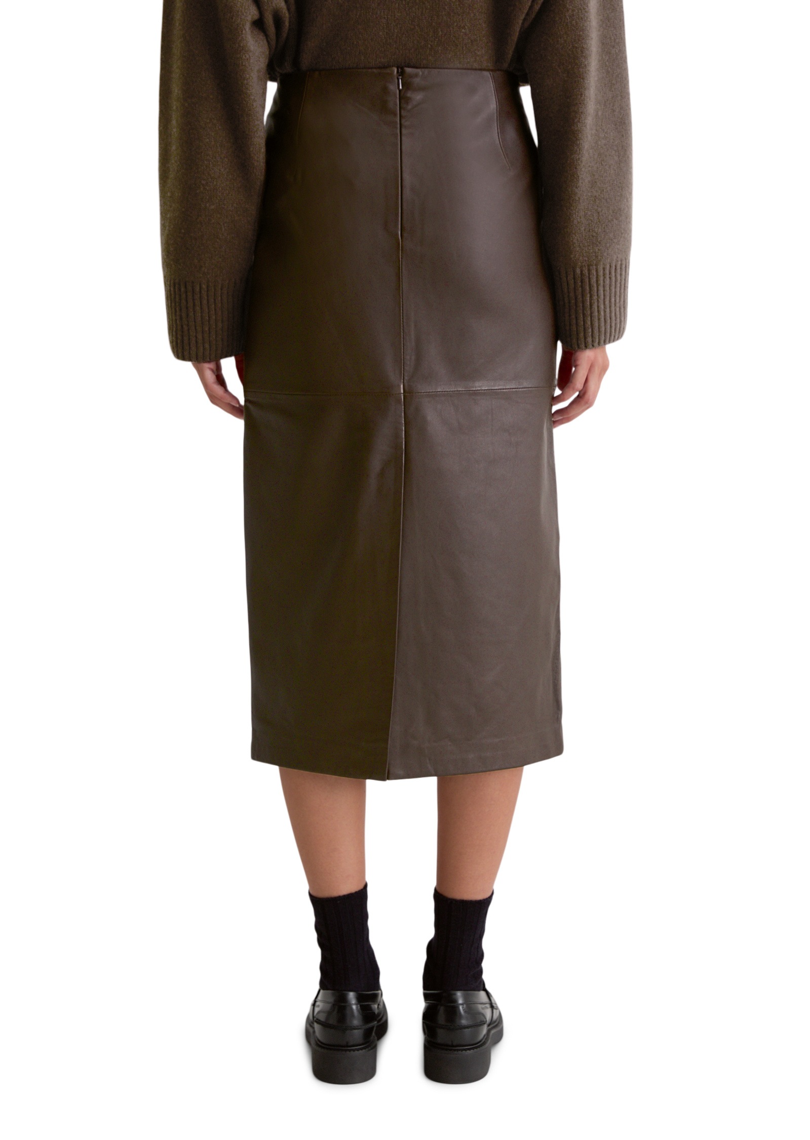 Marc O'Polo Lederrock »aus softem Lamm-Leder«