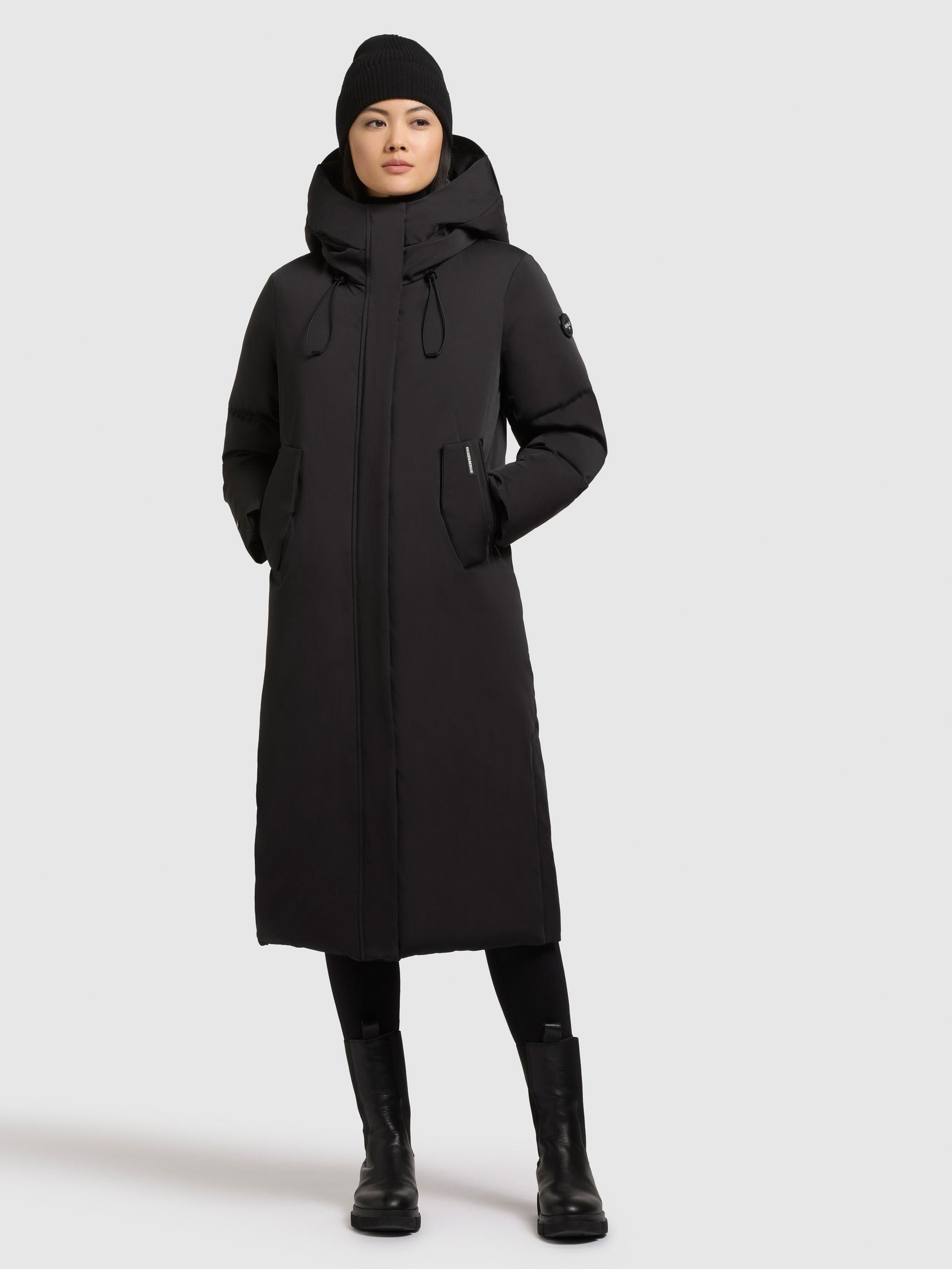 khujo Wintermantel »Luggs« Winter Parka mit großer Kapuze