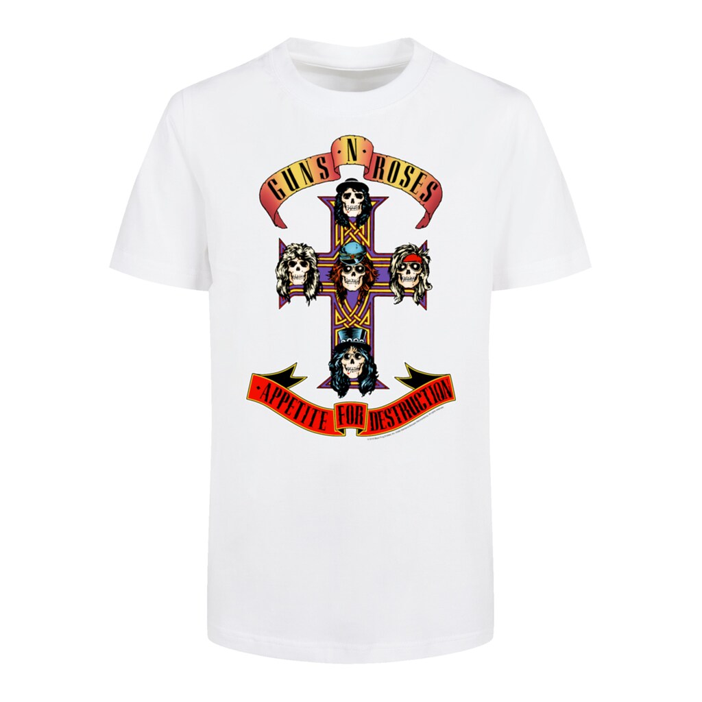 F4NT4STIC T-Shirt »Guns 'n' Roses Appetite For Destruction«