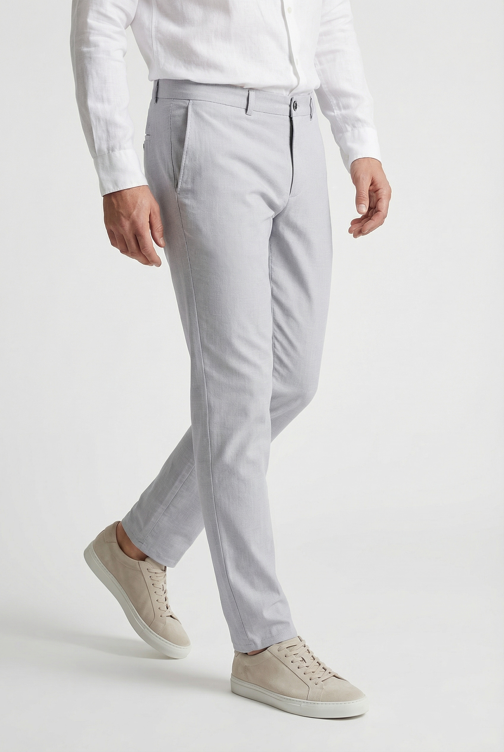 OLYMP Chinohose »Jogg Jersey Toronto«  slim fit, flexibler Bund
