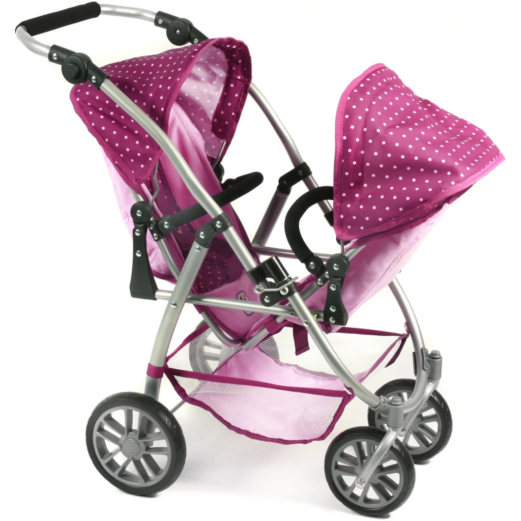 CHIC2000 Puppen-Zwillingsbuggy »Vario Brombeere«