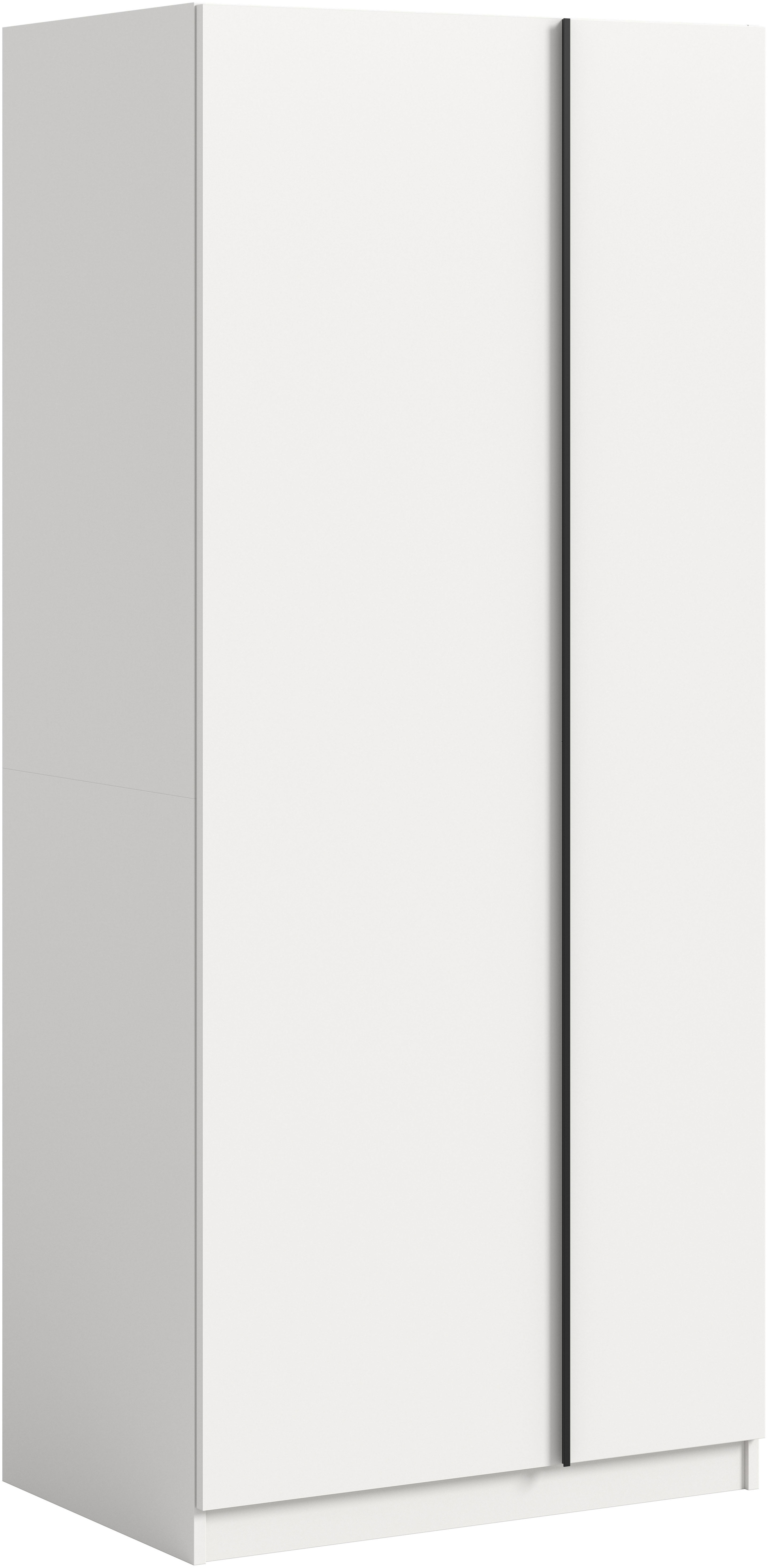 Home affaire Kleiderschrank "BENDINGO, Schlafzimmerschrank, Schrank, Garderobenschrank" OTTO BESTSELLER, Garderobe & Schlafzimmer, Breite 80cm, weiß, 2-türig, inkl. 1 Kleiderstange und 3 Ablageboden