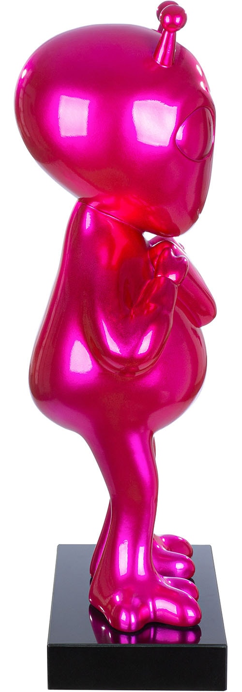 GILDE Skulptur »Skulptur Alien auf Base«