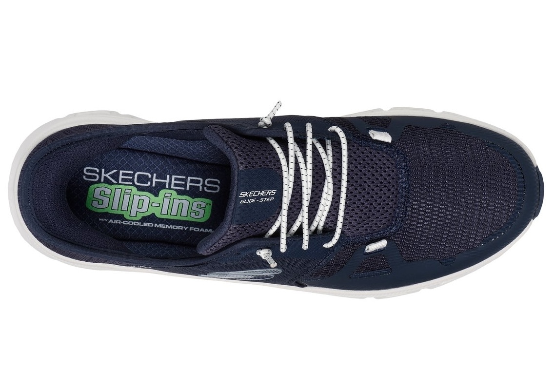 Skechers Slip-On Sneaker »GLIDE-STEP PRO«, Laufschuh, Trainingsschuh mit flexibler Traktionslaufsohle