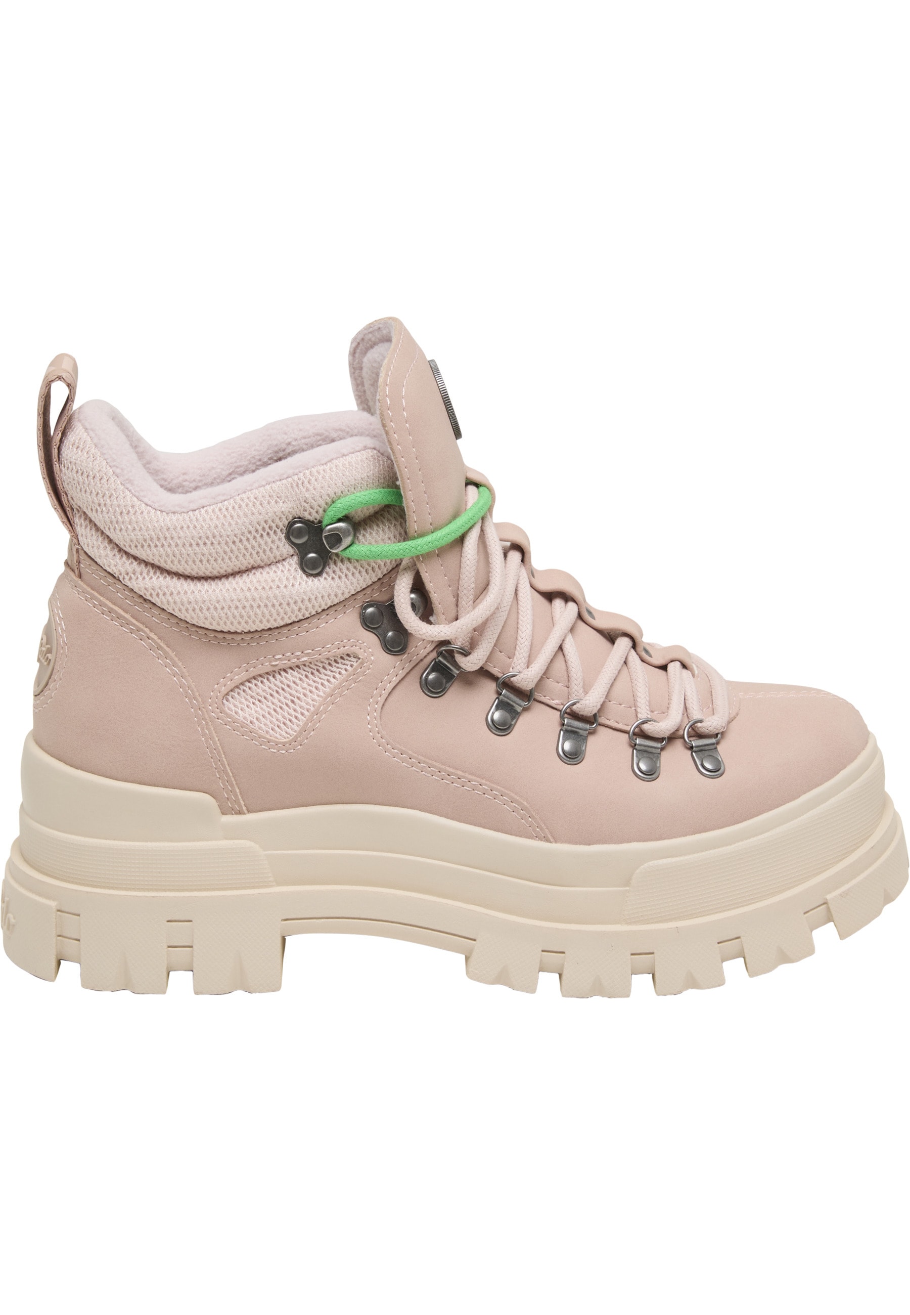 Buffalo Stiefel »Buffalo ASPHA LACE UP HIKE - VEGAN NUBUCK/MESH«