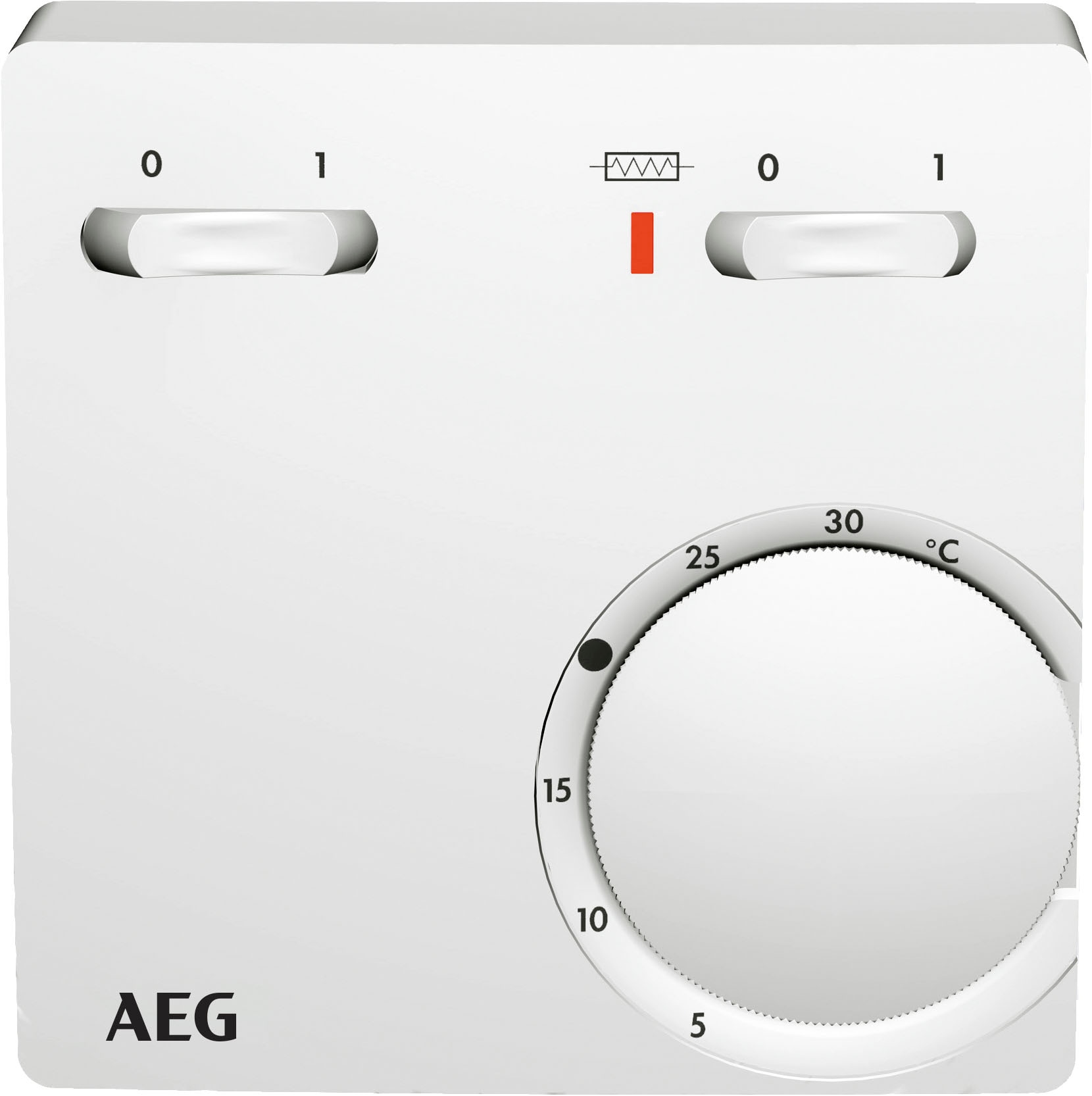 AEG Haustechnik Raumthermostat "RT 602 SN SZ", Temperatur-Regler, 2-Punkt, Aufputz