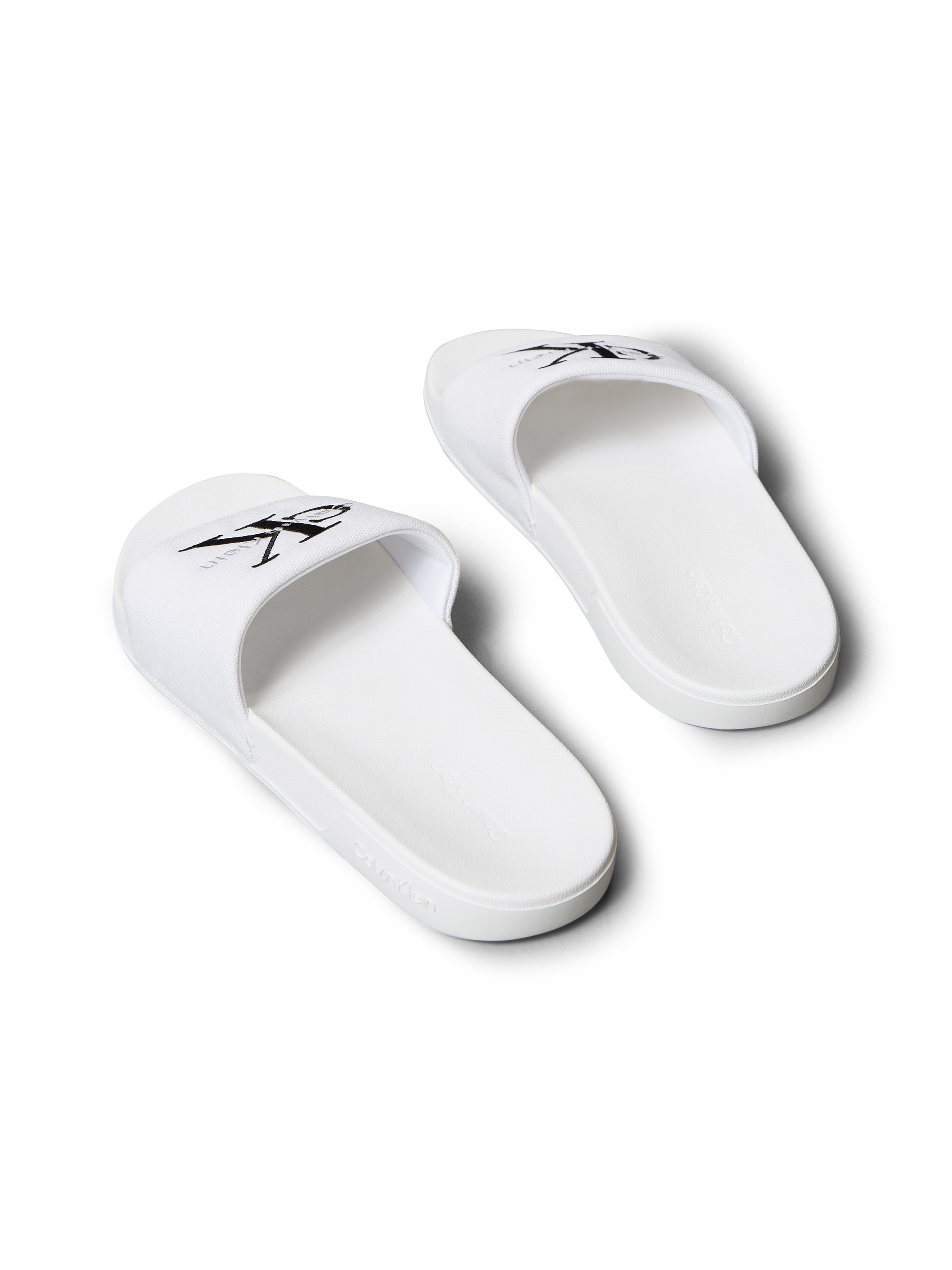 Calvin Klein Jeans Pantolette "ESS SLIDE CV" Badeschuh, Flat, Poolslides mi günstig online kaufen