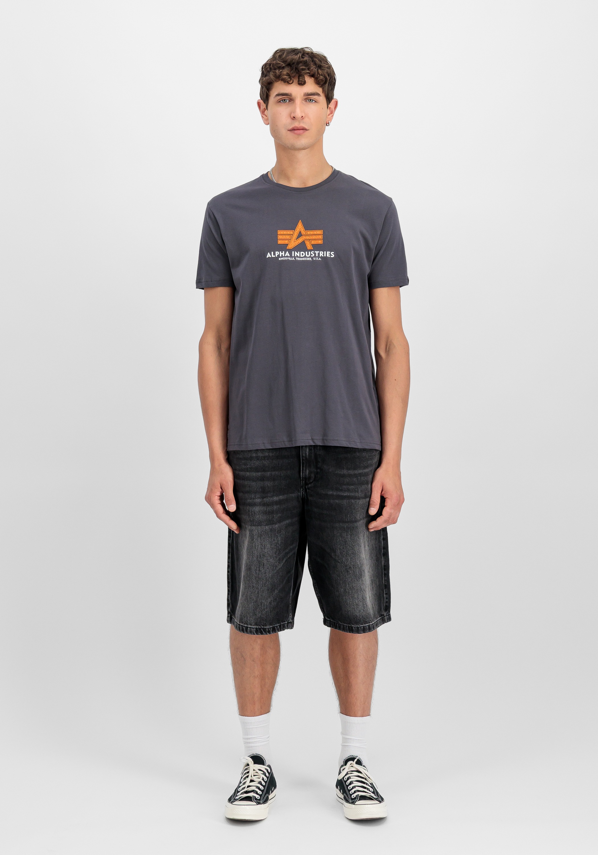 Thumbnail - Alpha Industries T-Shirt "Basic T-Shirt BL Rubber"