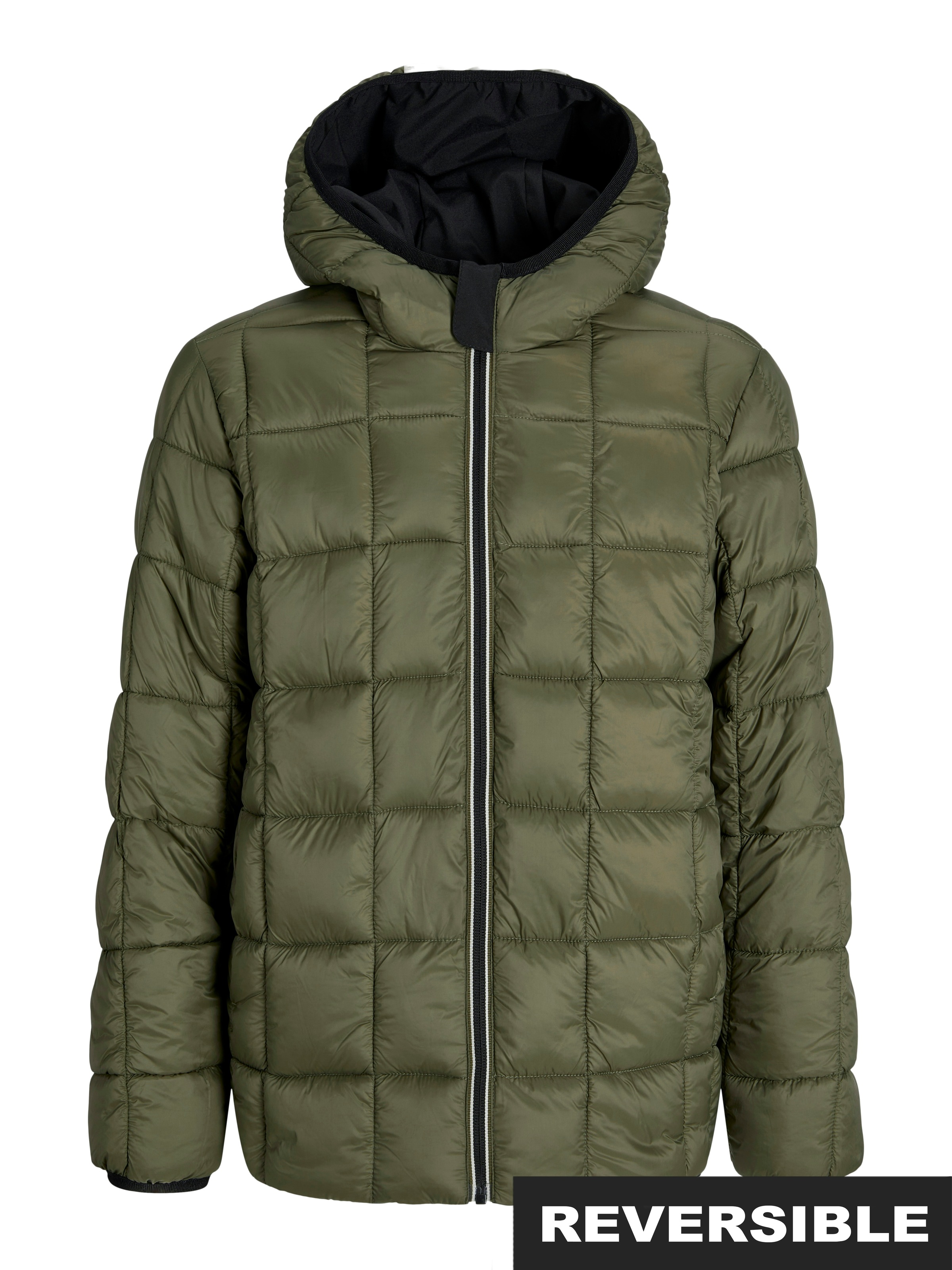 Jack & Jones Junior Outdoorjacke »JJEBROOK REVERSIBLE JACKET SN JNR«, mit Kapuze