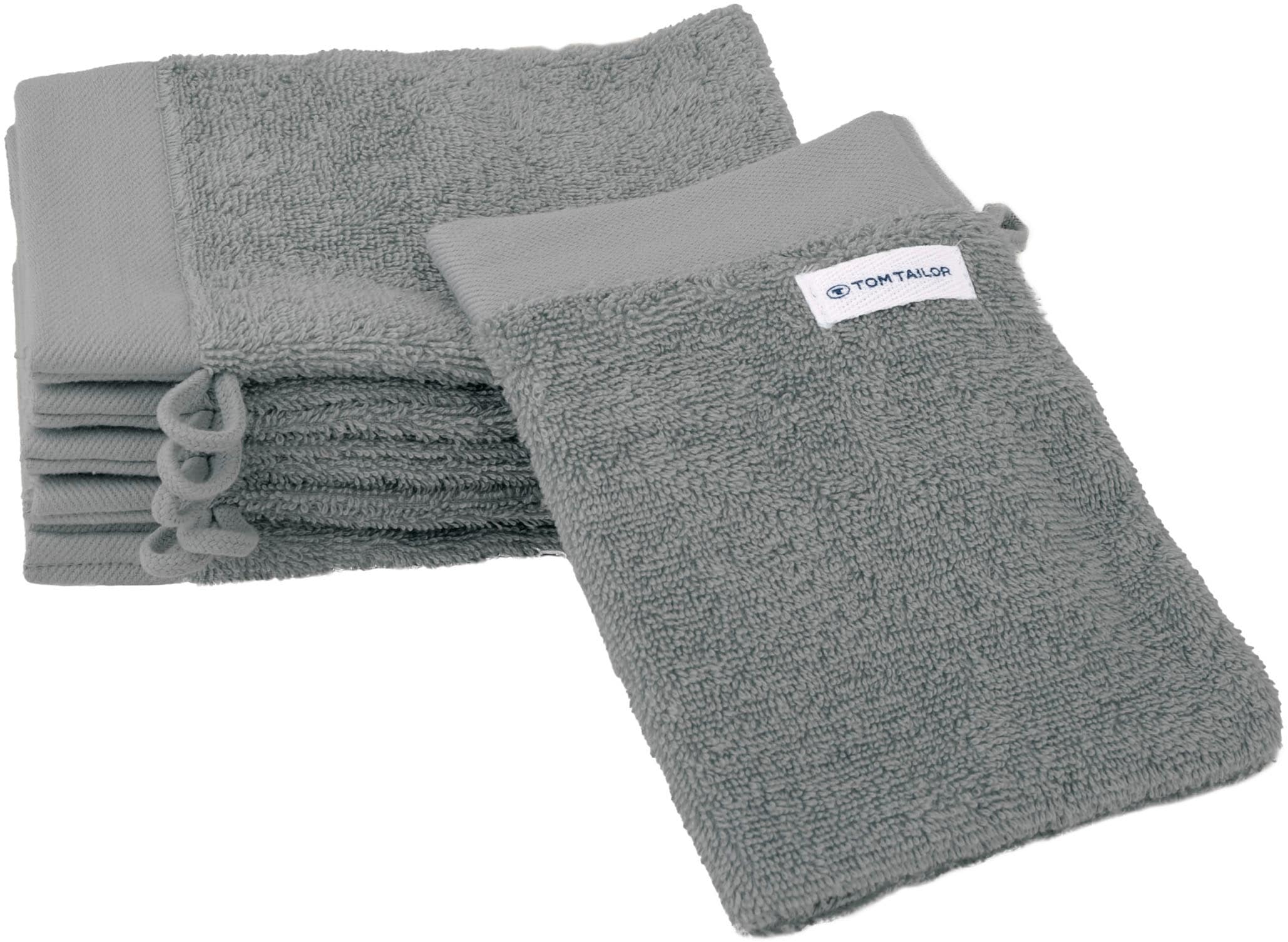 Waschhandschuh »Waschhandschuh COLOR BATH«, (6 St., 6er Set Waschhandschuhe 16 x 21 cm)