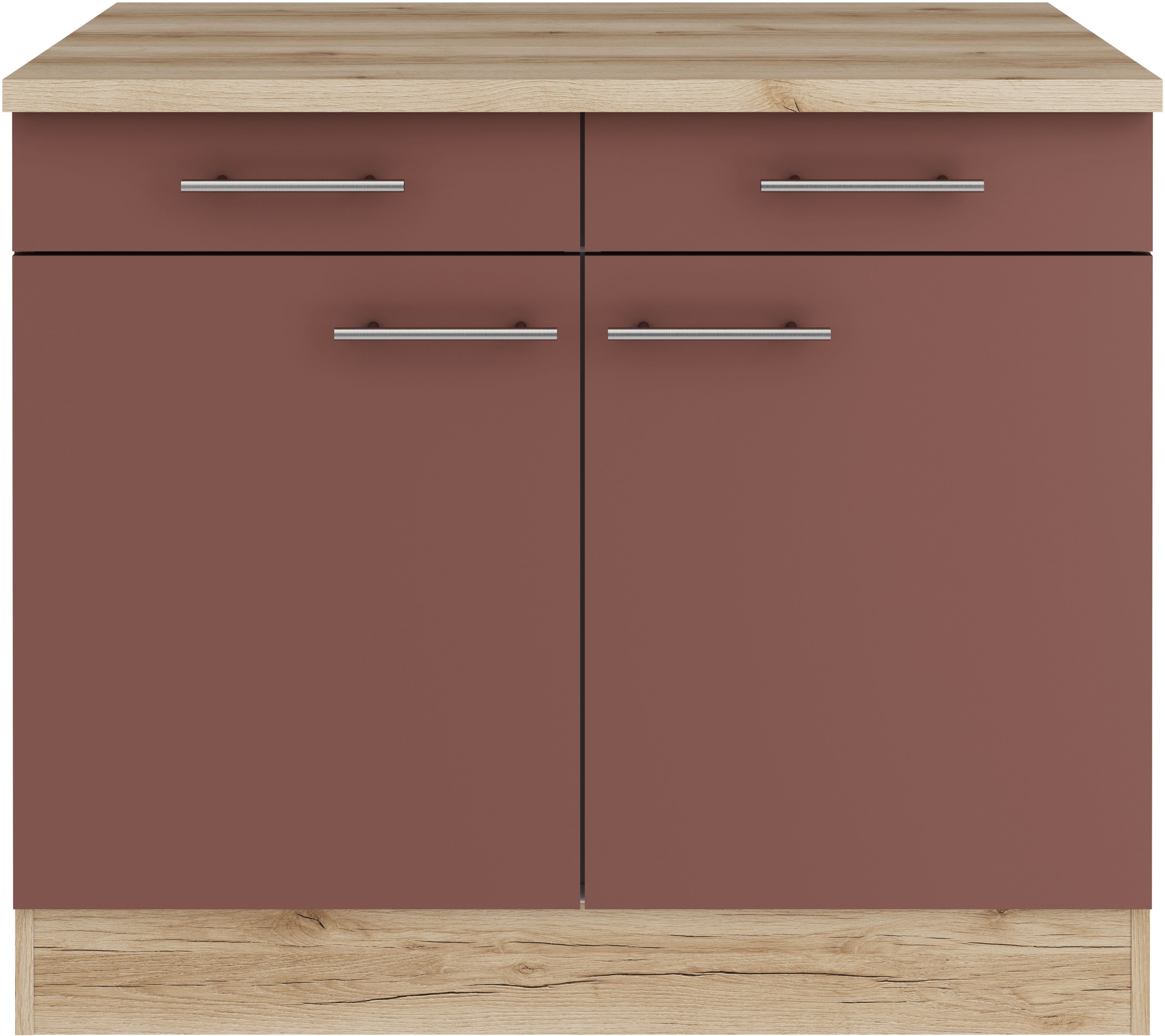 OPTIFIT Unterschrank »Bella«, Breite 100 cm, mit 2 Türen und 2 Schubkästen