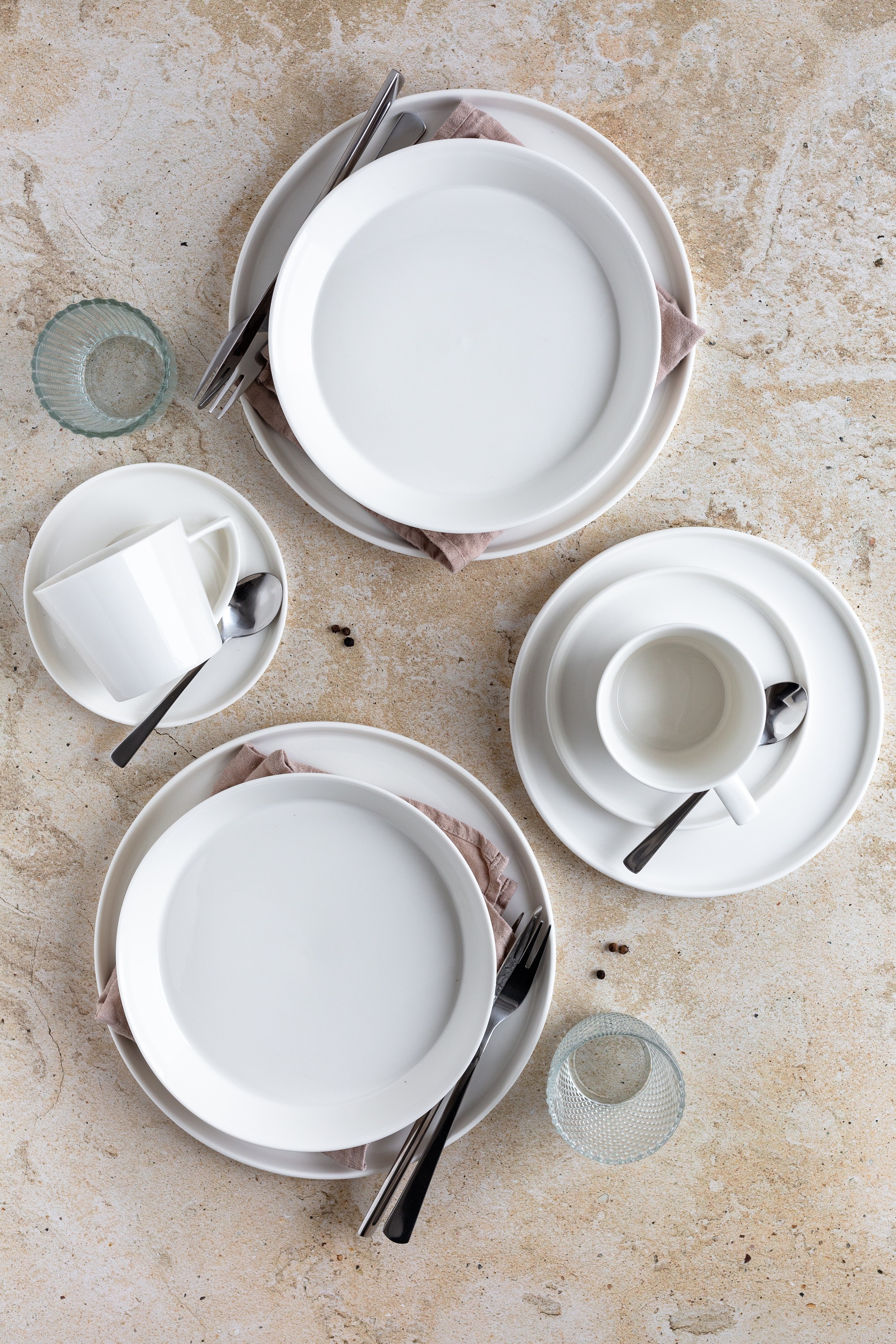 MÄSER Tafelservice "SITA, aus Porzellan" Teller Set, Geschirr-Set, Service günstig online kaufen