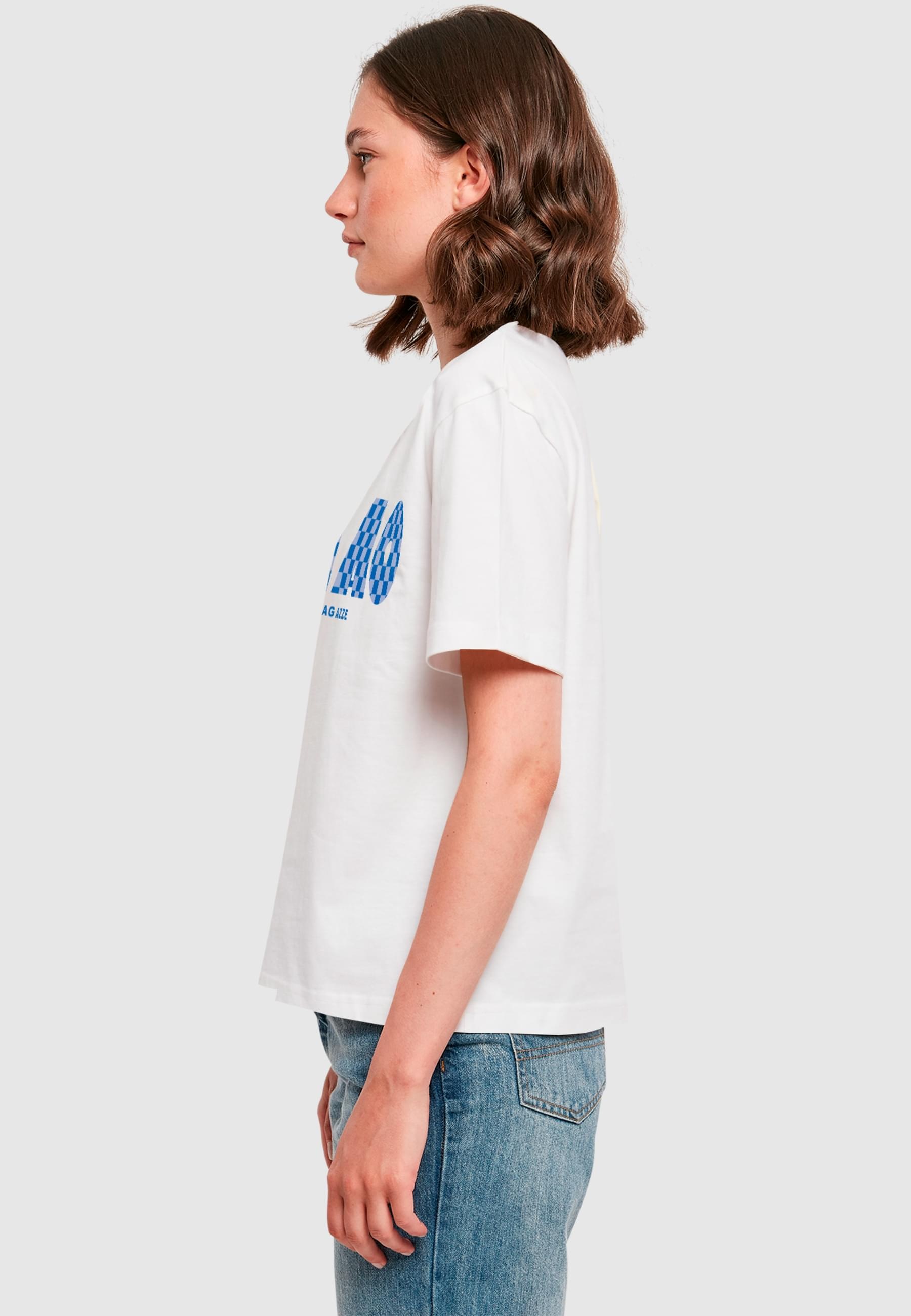 Miss Tee T-Shirt »Miss Tee Damen Ciao Ragazze Tee«, (1 tlg.)