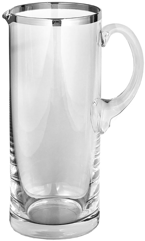 Fink Wasserkrug »PLATINUM«, (1 tlg.), mit handbemalter Platinumauflage, Fassungsvermögen ca. 1,2 Liter