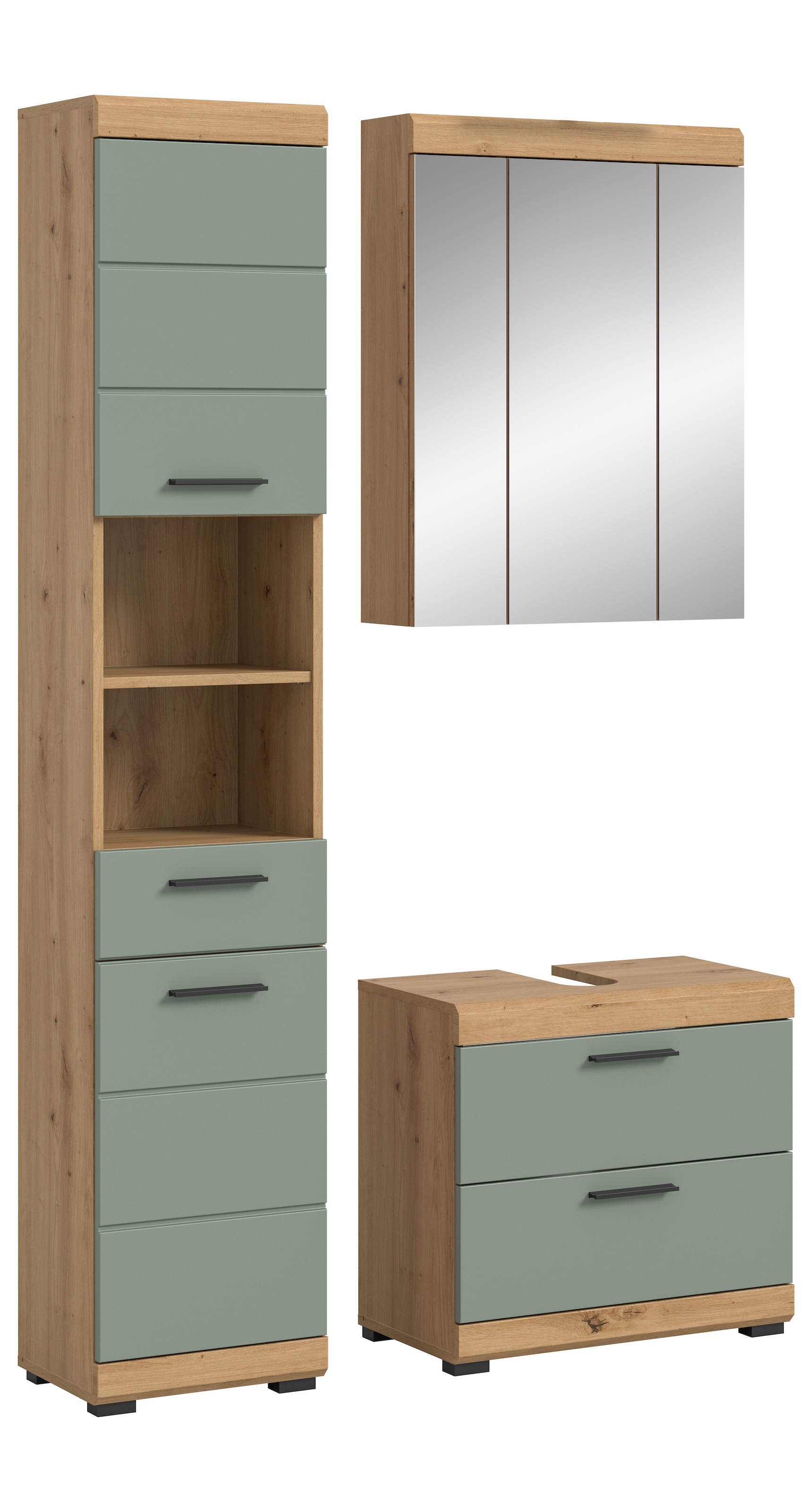 INOSIGN Badmöbel-Set "Siena, 3 teilig, bestehend aus:" Set, TOPSELLER, 3 St günstig online kaufen