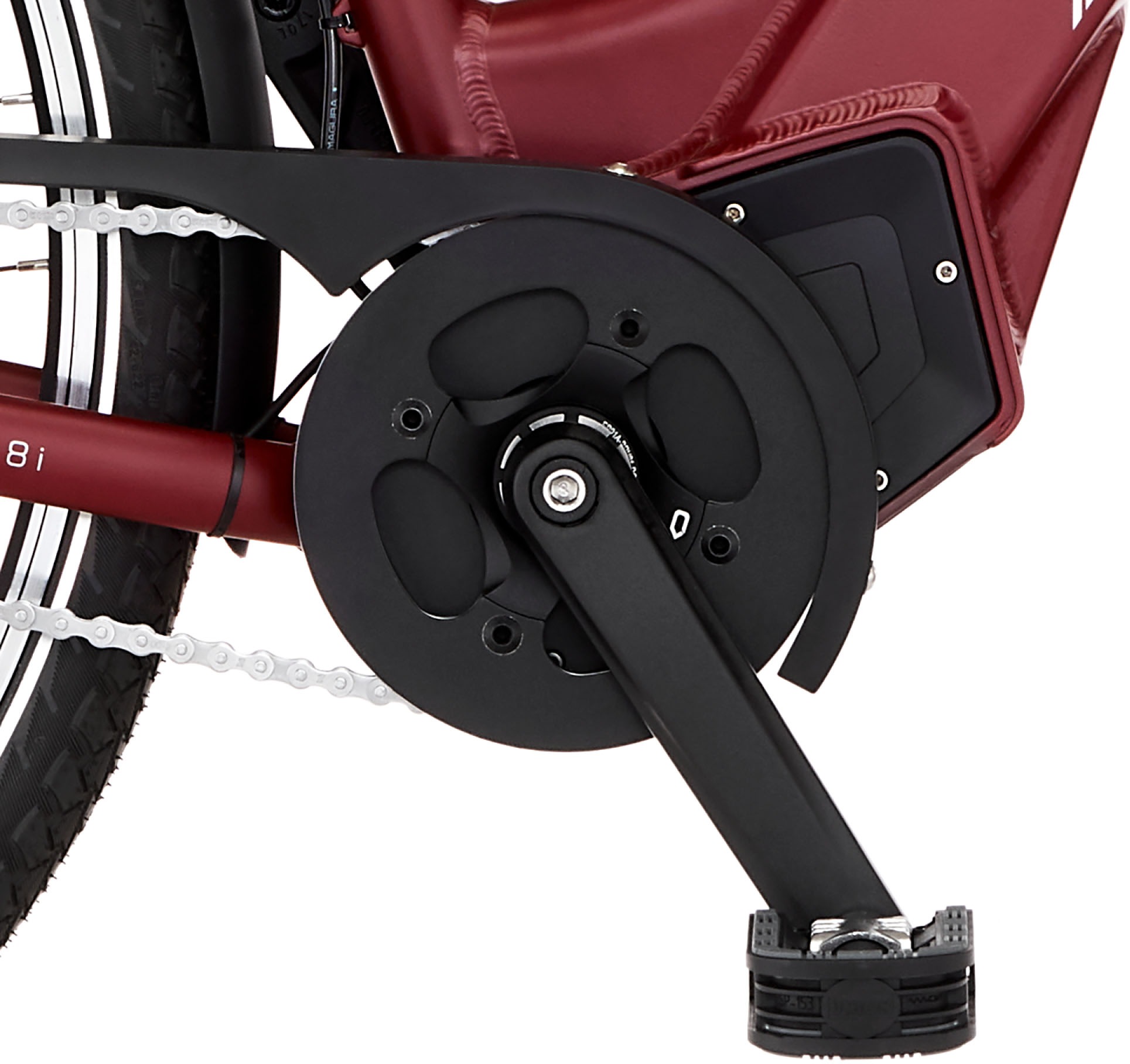 FISCHER Fahrrad E-Bike »CITA 5.0i - Sondermodell 504 44«, 7 Gang, Shimano, NEXUS, Mittelmotor 250 W, Pedelec, Elektrofahrrad für Damen u. Herren