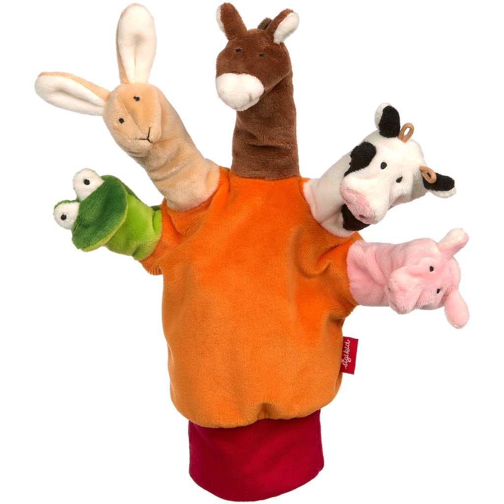 Sigikid Handpuppe »My Little Theatre, Tiere«, für Kasperle- oder Puppentheater