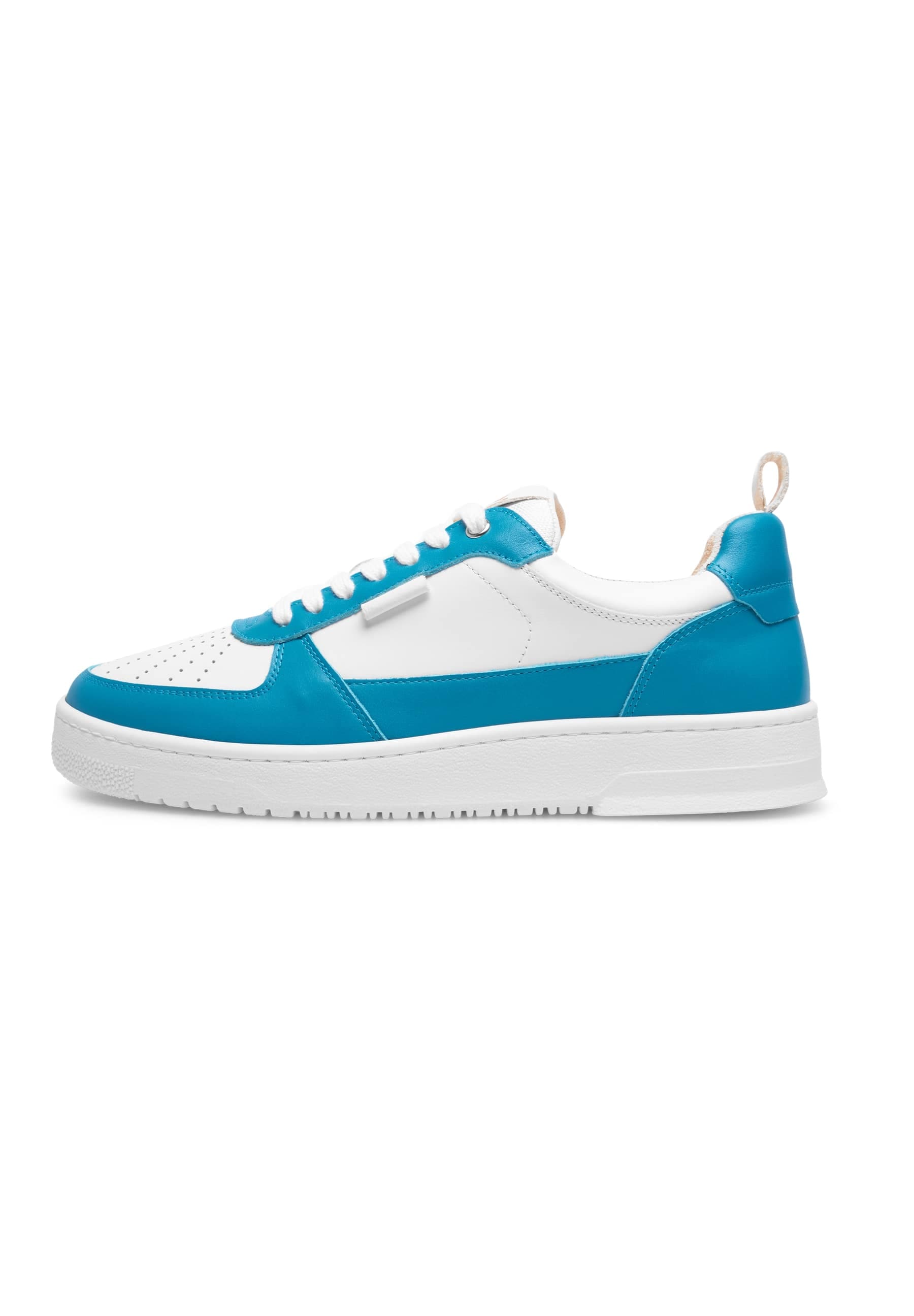N91 Sneaker »Bball M AB Herrensneaker«, Turnschuh Leder handgefertigt, sportlicher Freizeitschuh Herren