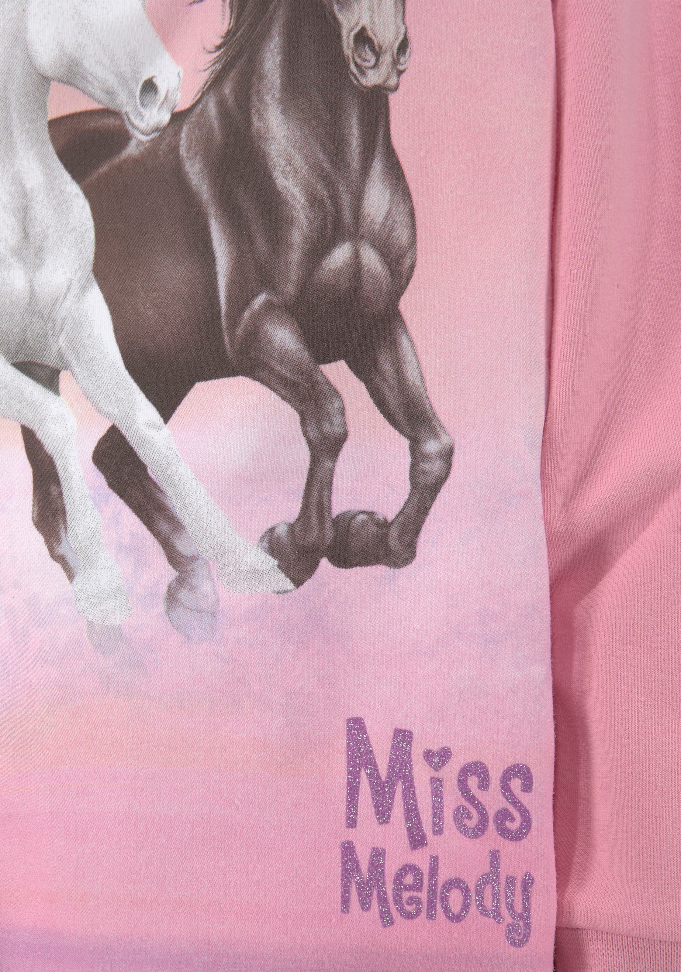 Miss Melody Pferdefreunde | online für BAUR Longsweatshirt, bestellen