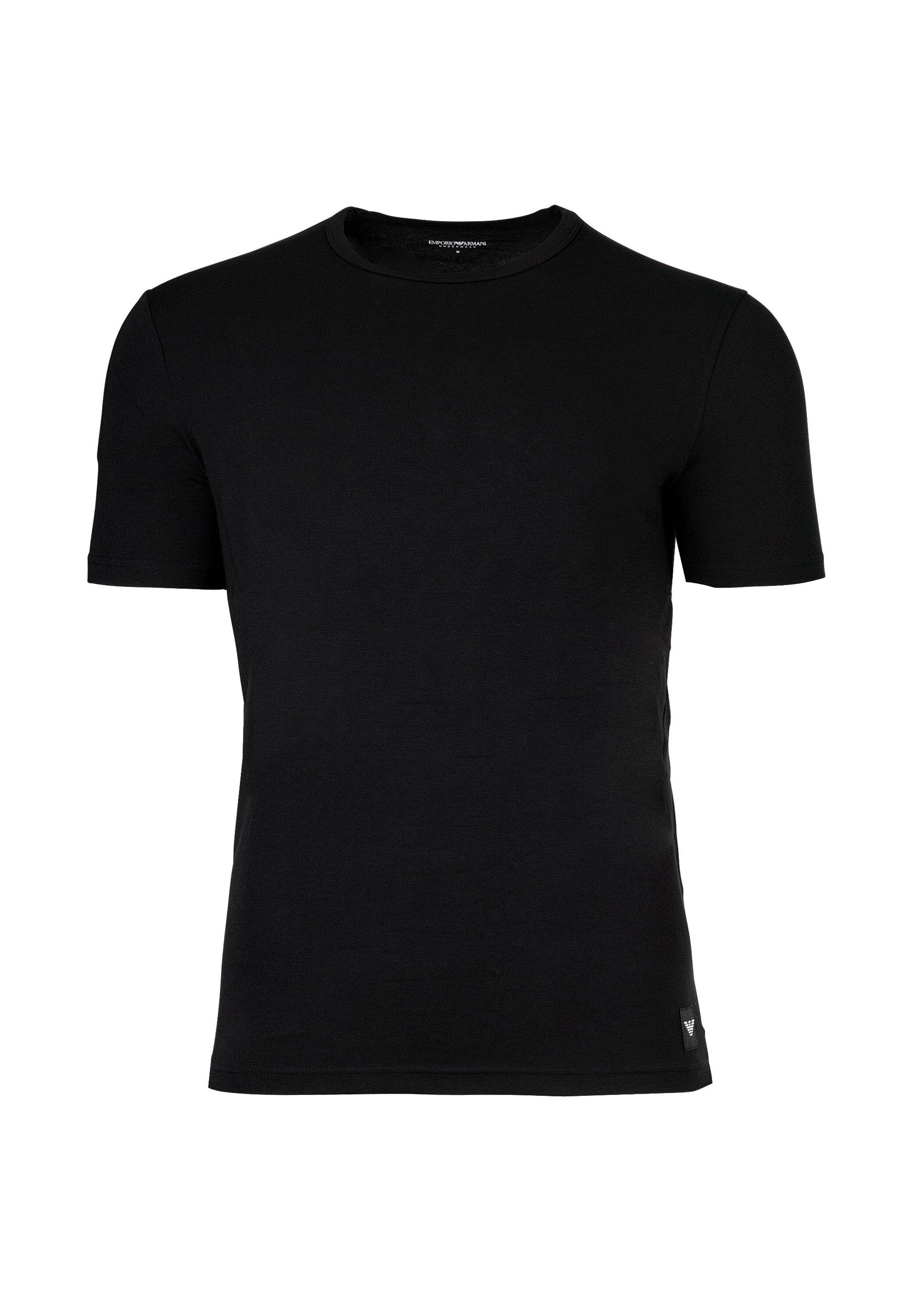 Emporio Armani T-Shirt "T-Shirt ESSENTIAL LOGOLABEL 2er Pack" günstig online kaufen
