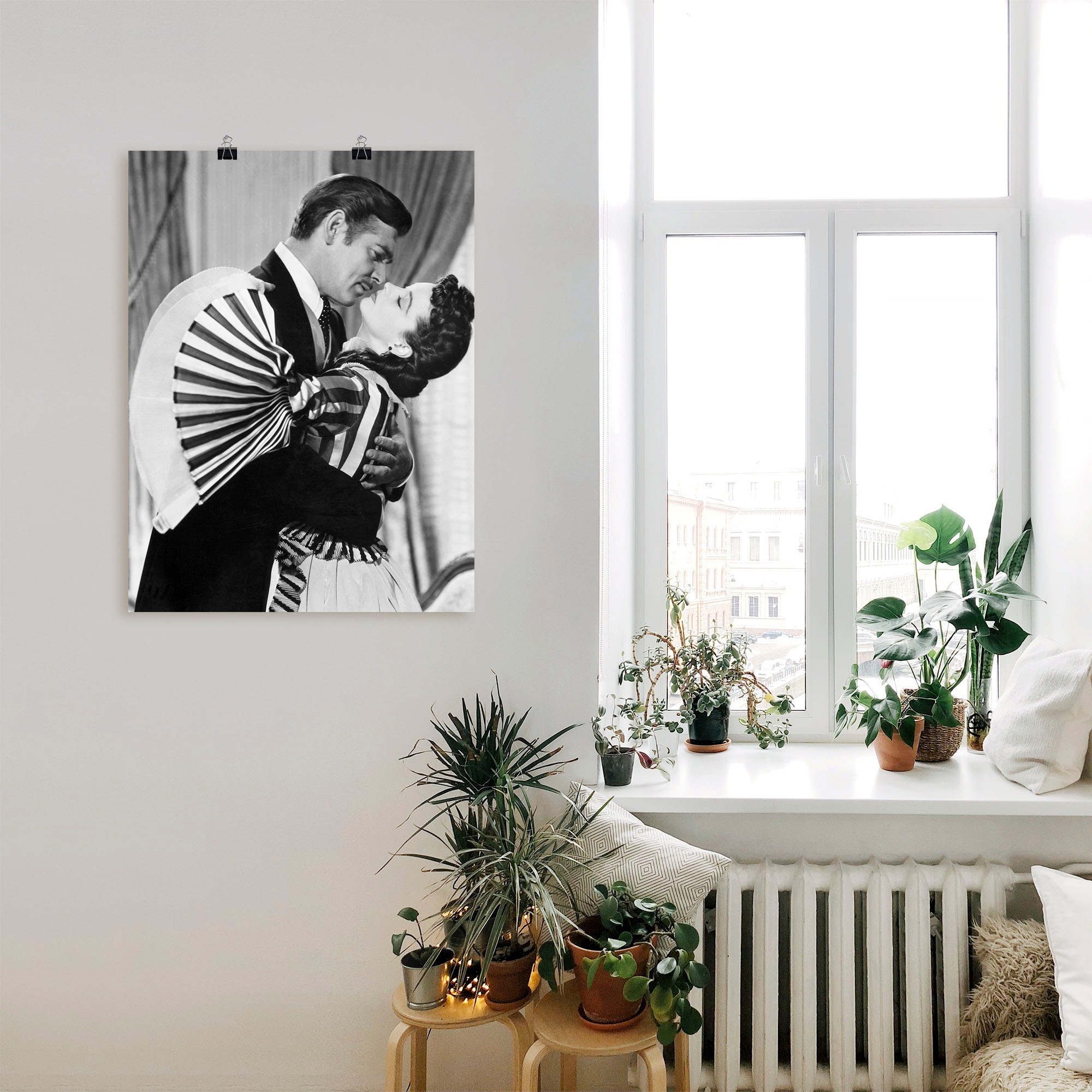 Artland Poster "Vom Winde verweht 1939 III" Film 1 Stk. tlg. als Leinwandbi günstig online kaufen