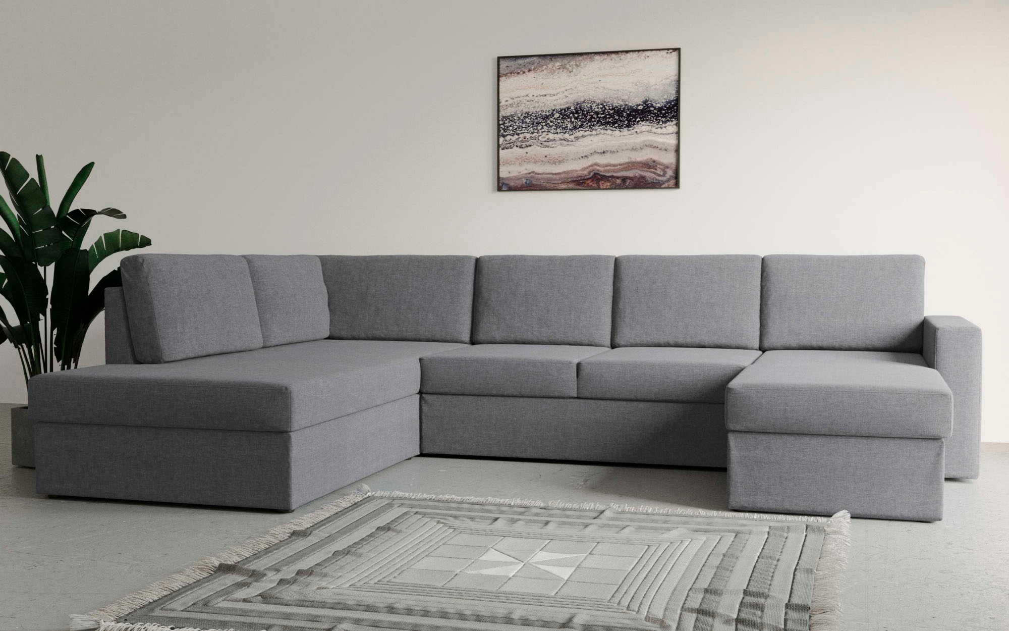 Wohnlandschaft »Delaware Schlafsofa, Liegefläche 149x260 cm«, mit Bettfunktion und...