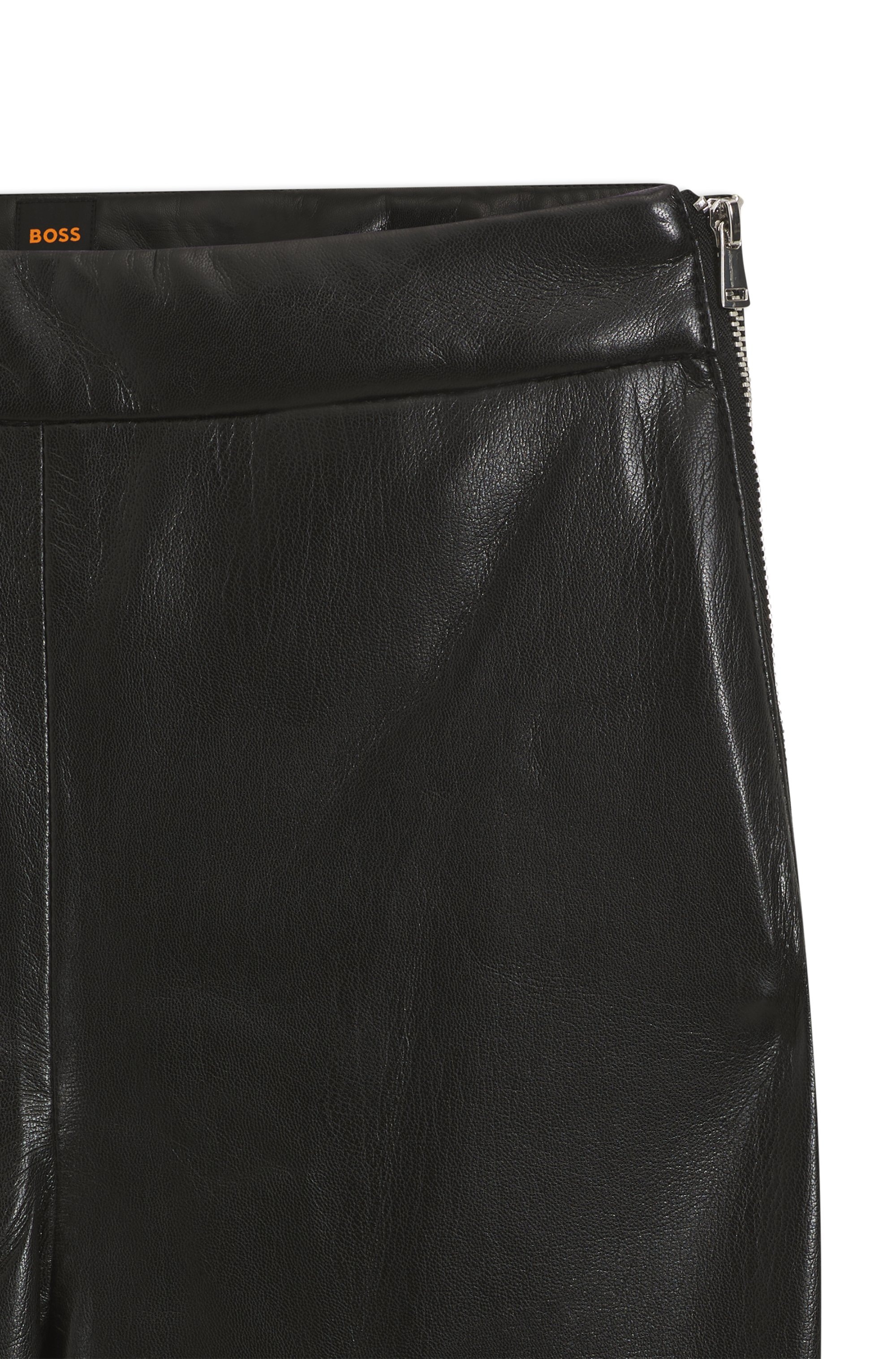 BOSS ORANGE Leggings "Taskin Premium Damenmode", Slim Fit in Lederoptik günstig online kaufen