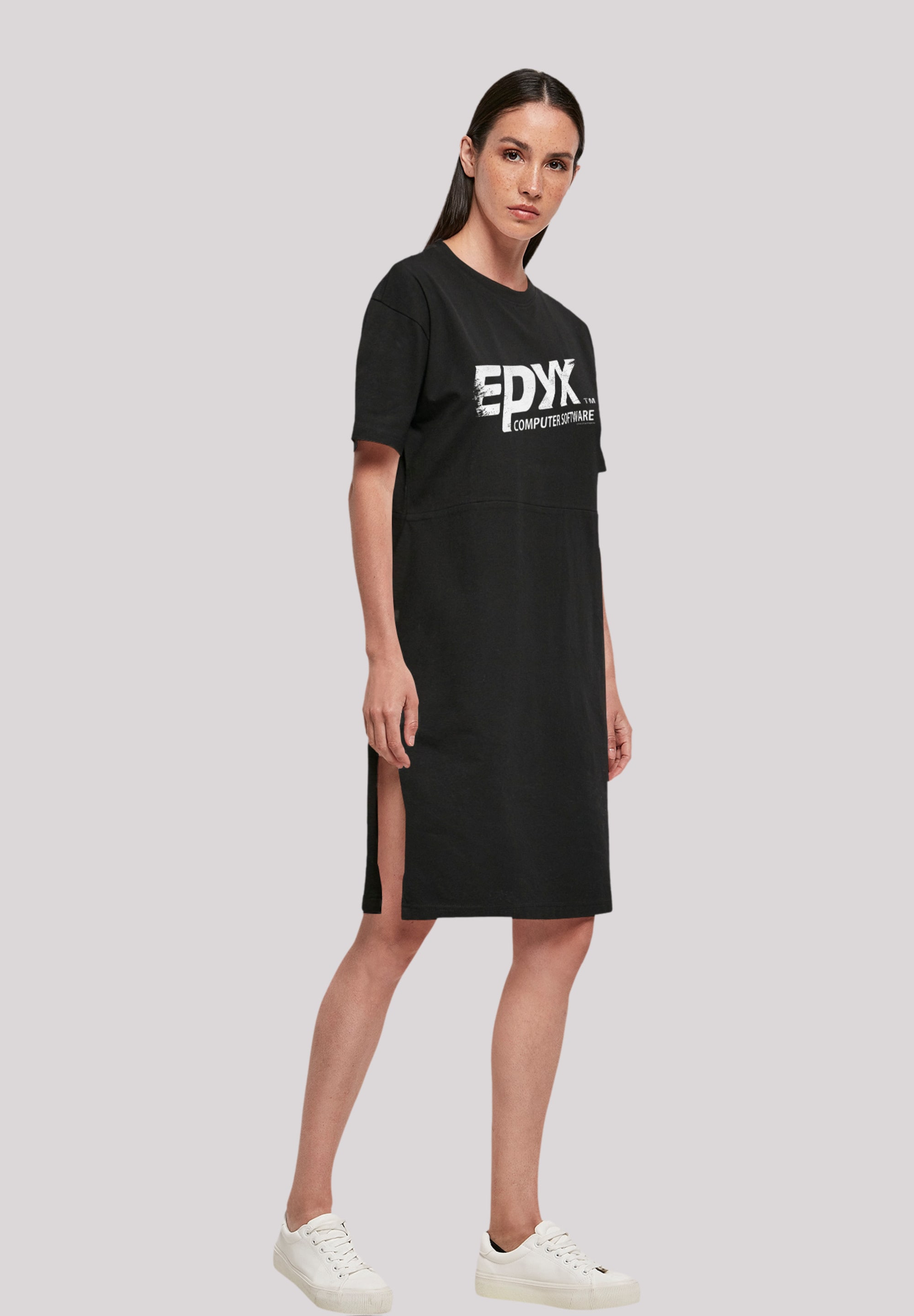 F4NT4STIC Shirtkleid »EPYX Logo WHT«, Print