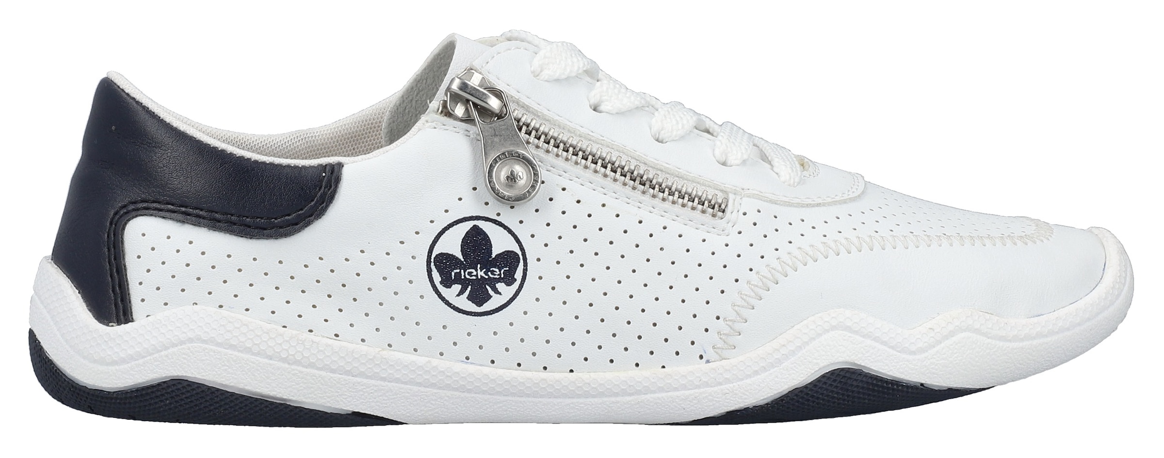 Rieker Sneaker, Schnürschuh, Halbschuh, Freizeitsneaker in veganer Verarbeitung