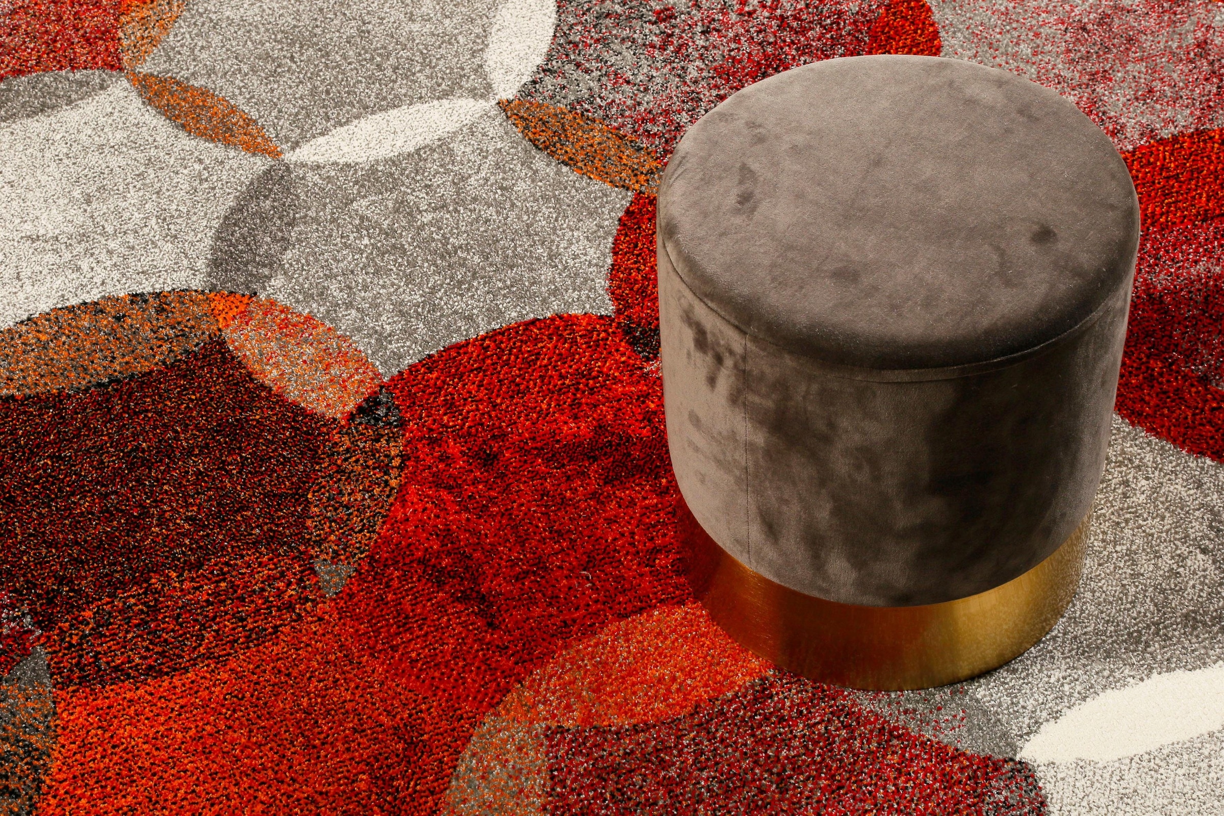 Esprit Teppich »Modernina ESP-3378«, rechteckig, 13 mm Höhe, weicher Kurzflor in modernem Design, Wohnzimmer, Schlafzimmer, bunt
