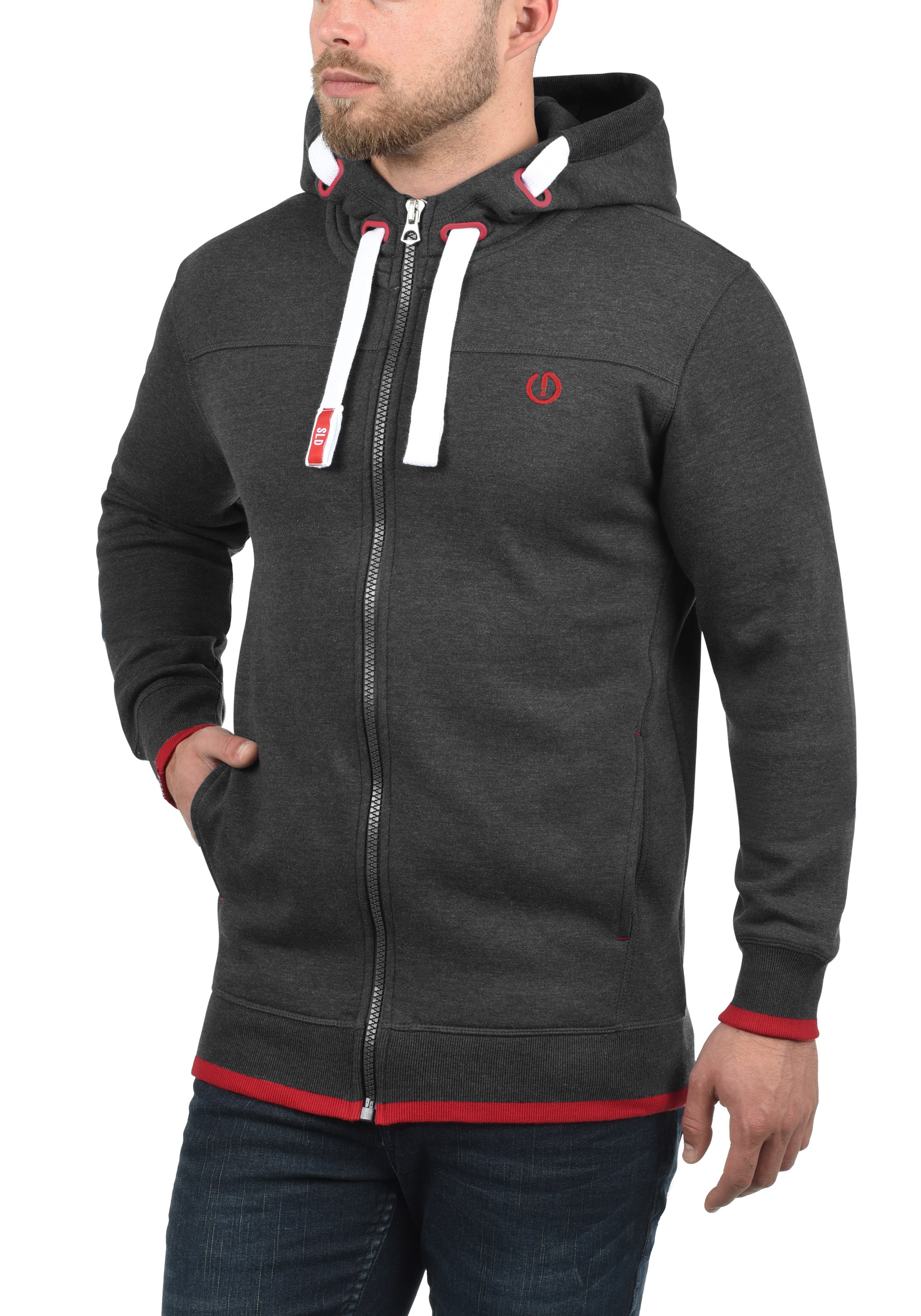 Solid Kapuzensweatjacke "Kapuzensweatjacke SDBenjamin" günstig online kaufen