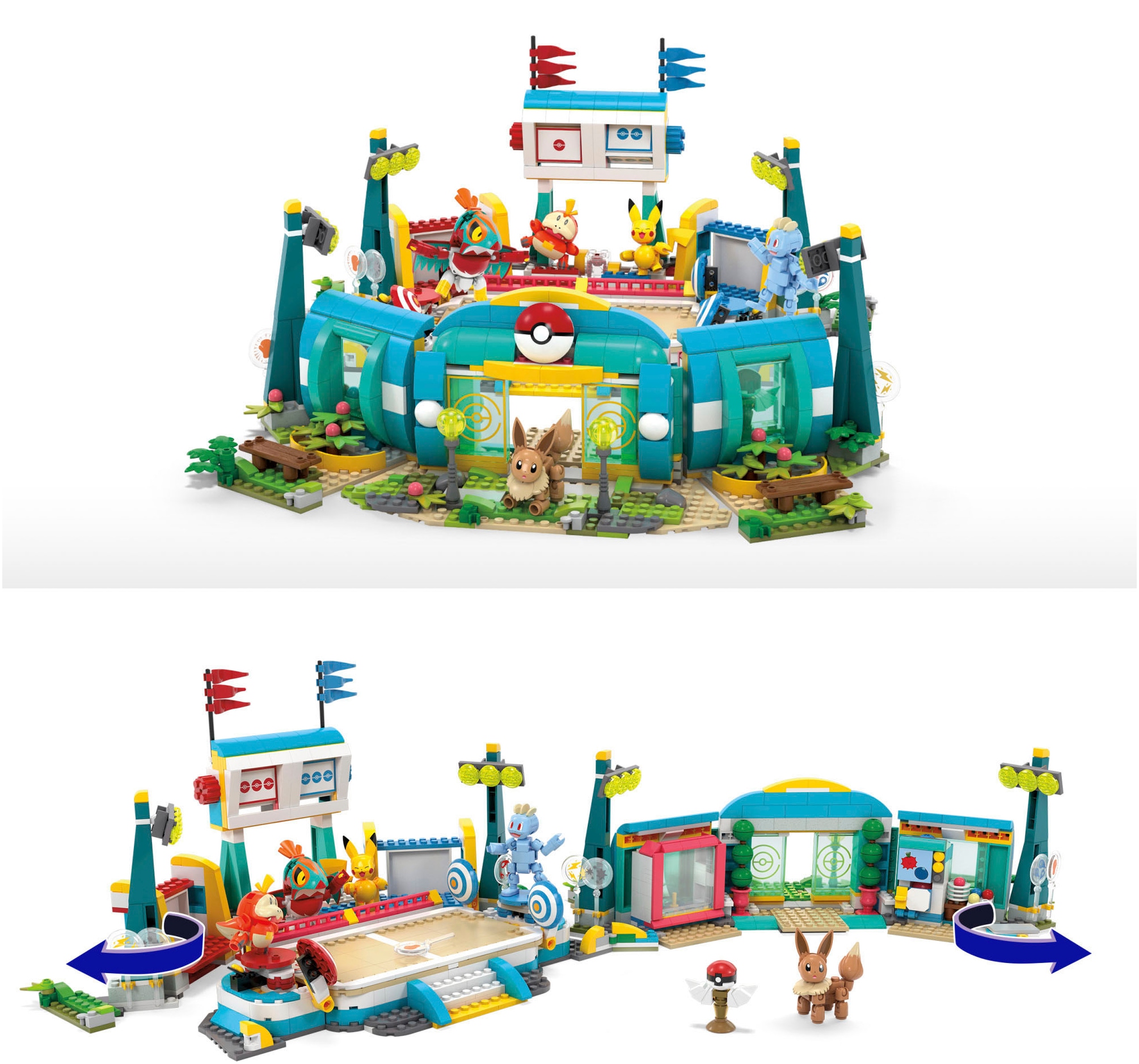 MEGA Konstruktions-Spielset »MEGA Pokémon Trainingsarena«