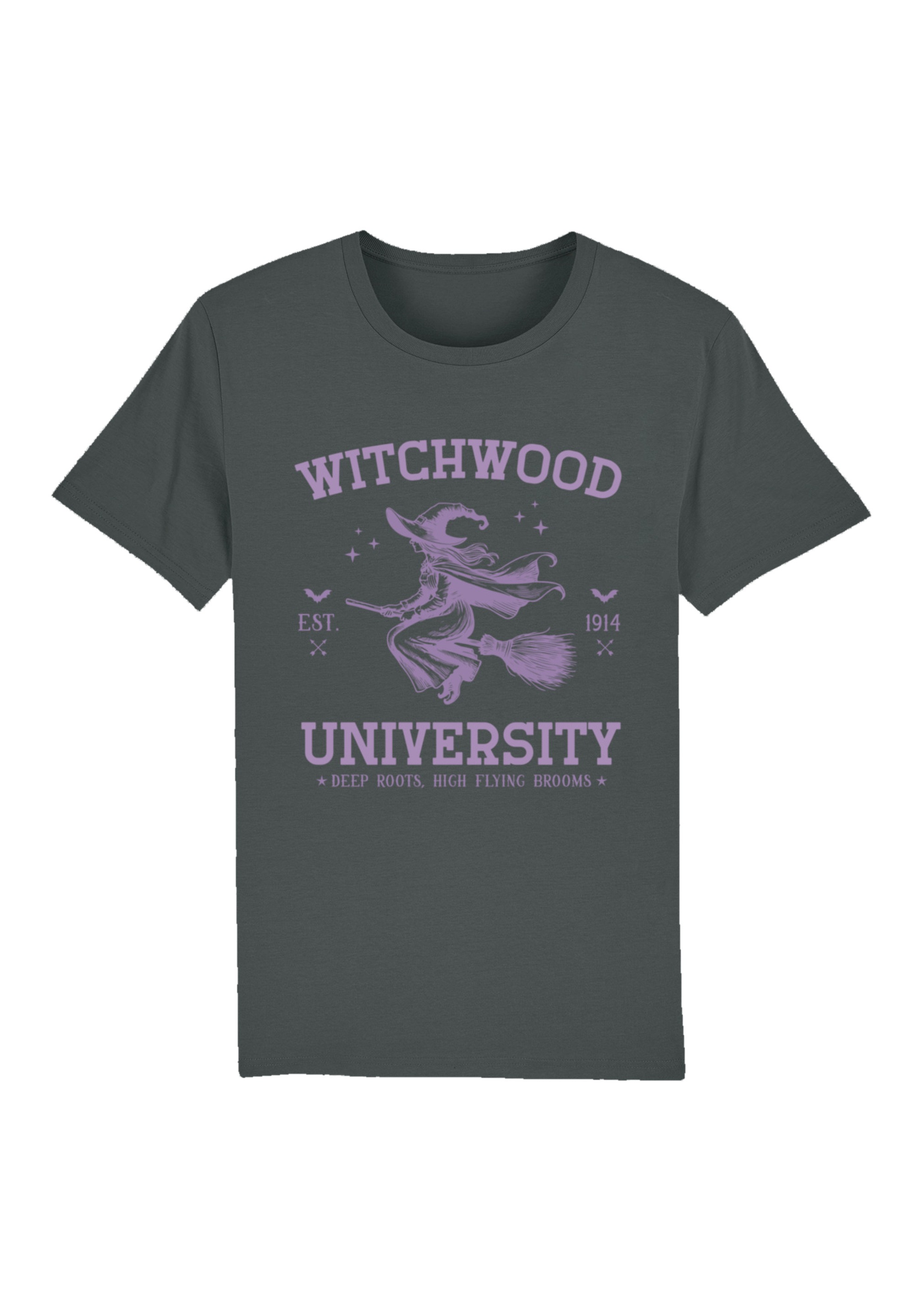 F4NT4STIC T-Shirt "Halloween University witchwood", Premium Qualität, Unise günstig online kaufen