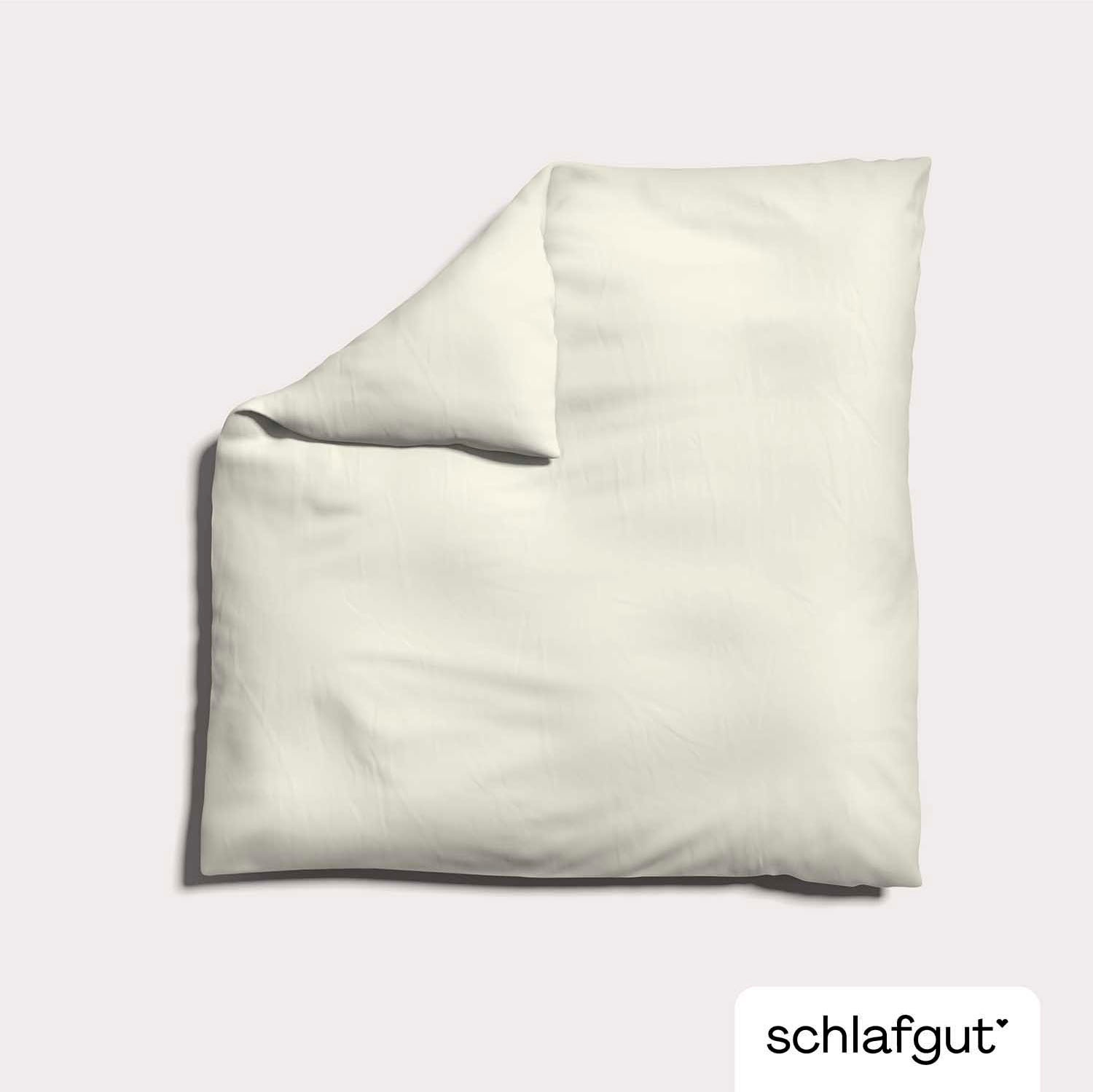 Schlafgut Bettbezug »Woven Satin«, (1 St.), besonders dicht gewebt, Mix & Match: passender Kissenbezug erhältlich