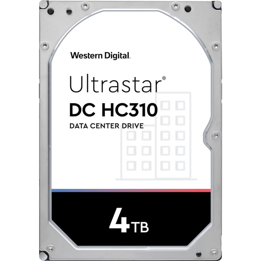 Western Digital HDD-Festplatte »Ultrastar DC HC310 4TB SAS«, 3,5 Zoll, Anschluss SAS