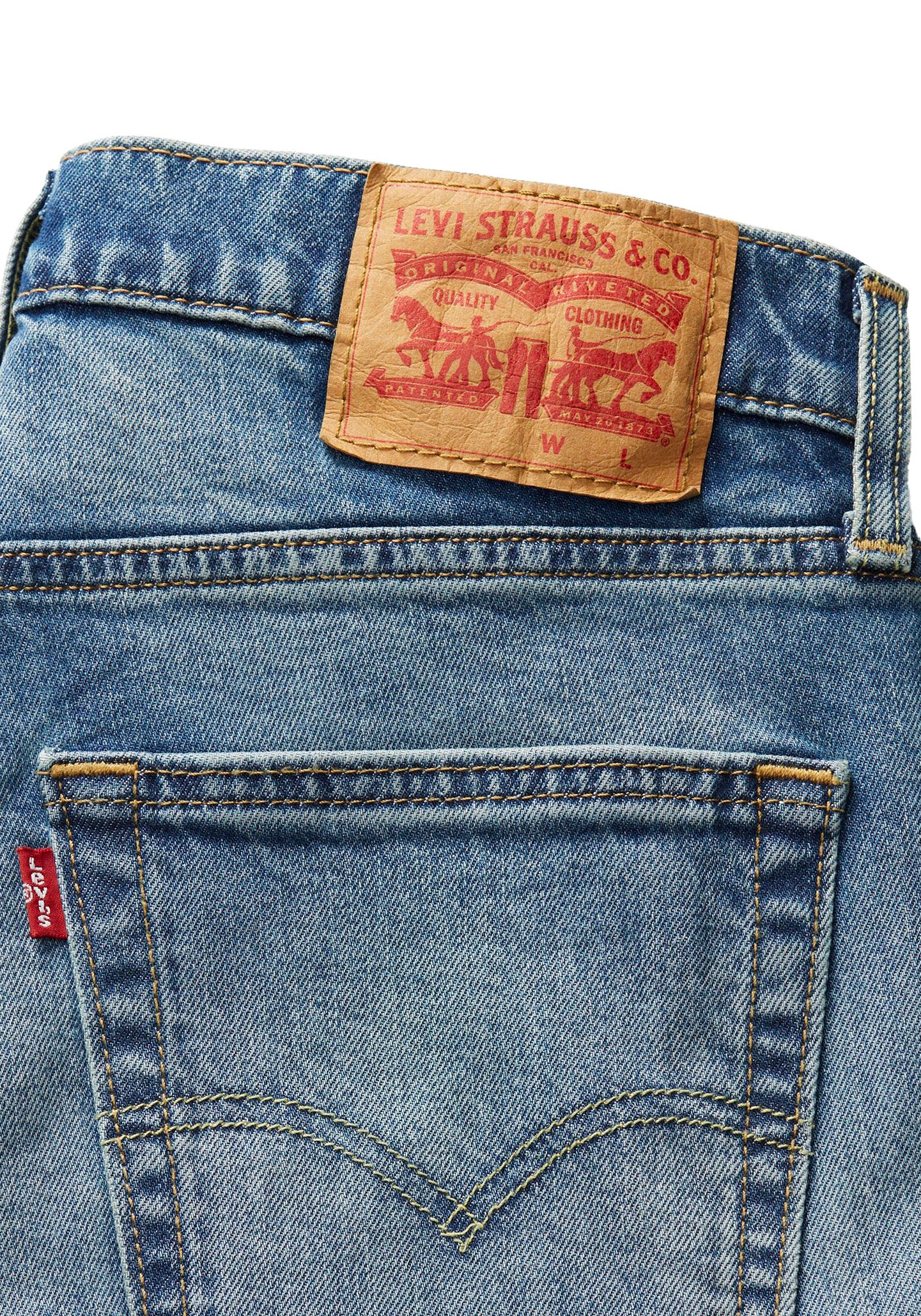 Thumbnail - Levis "512 Slim Taper Fit" mit Markenlabel