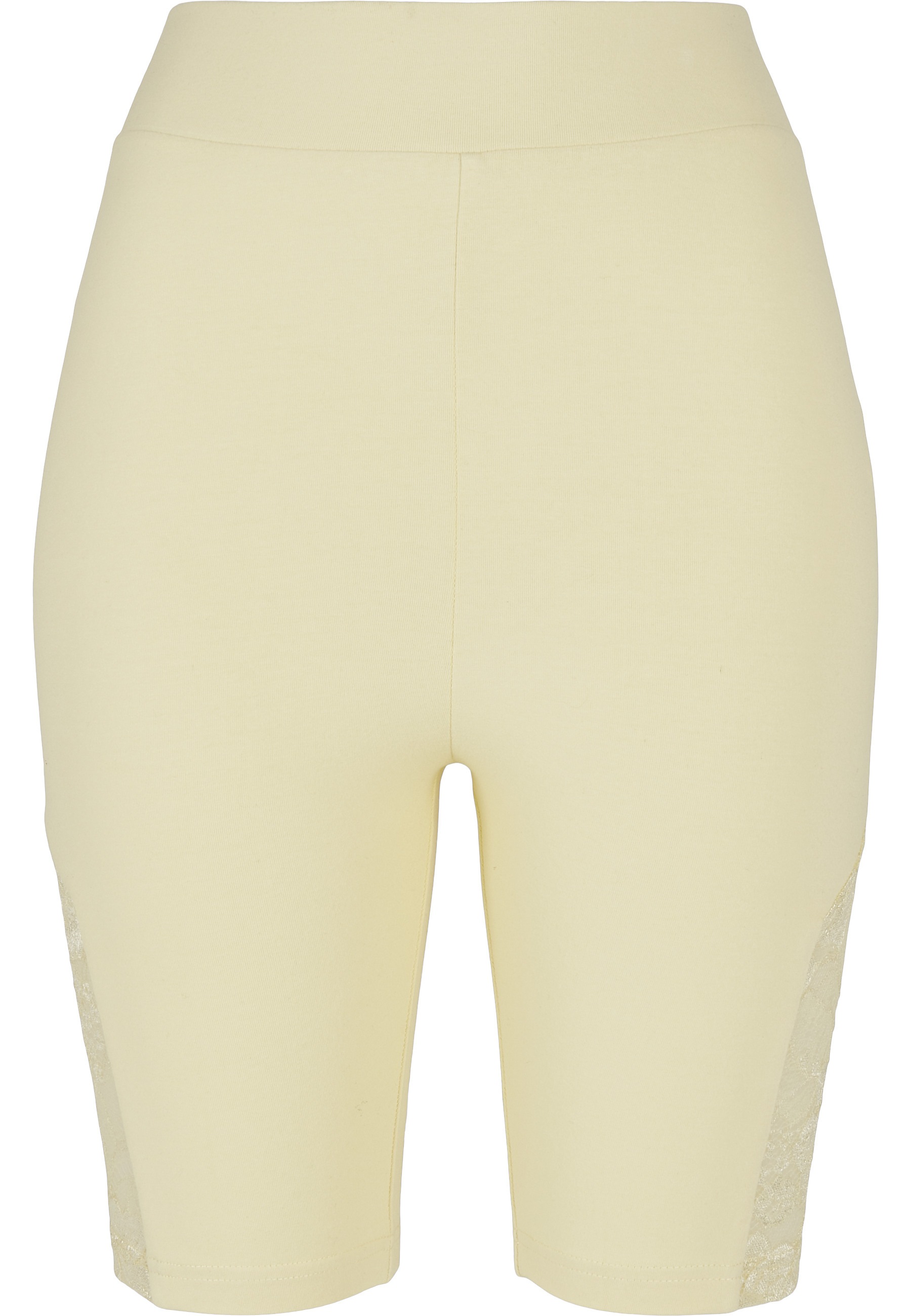 URBAN CLASSICS Fahrradhose "Urban Classics Damen Ladies High Waist Lace Inset Cycle Shorts"