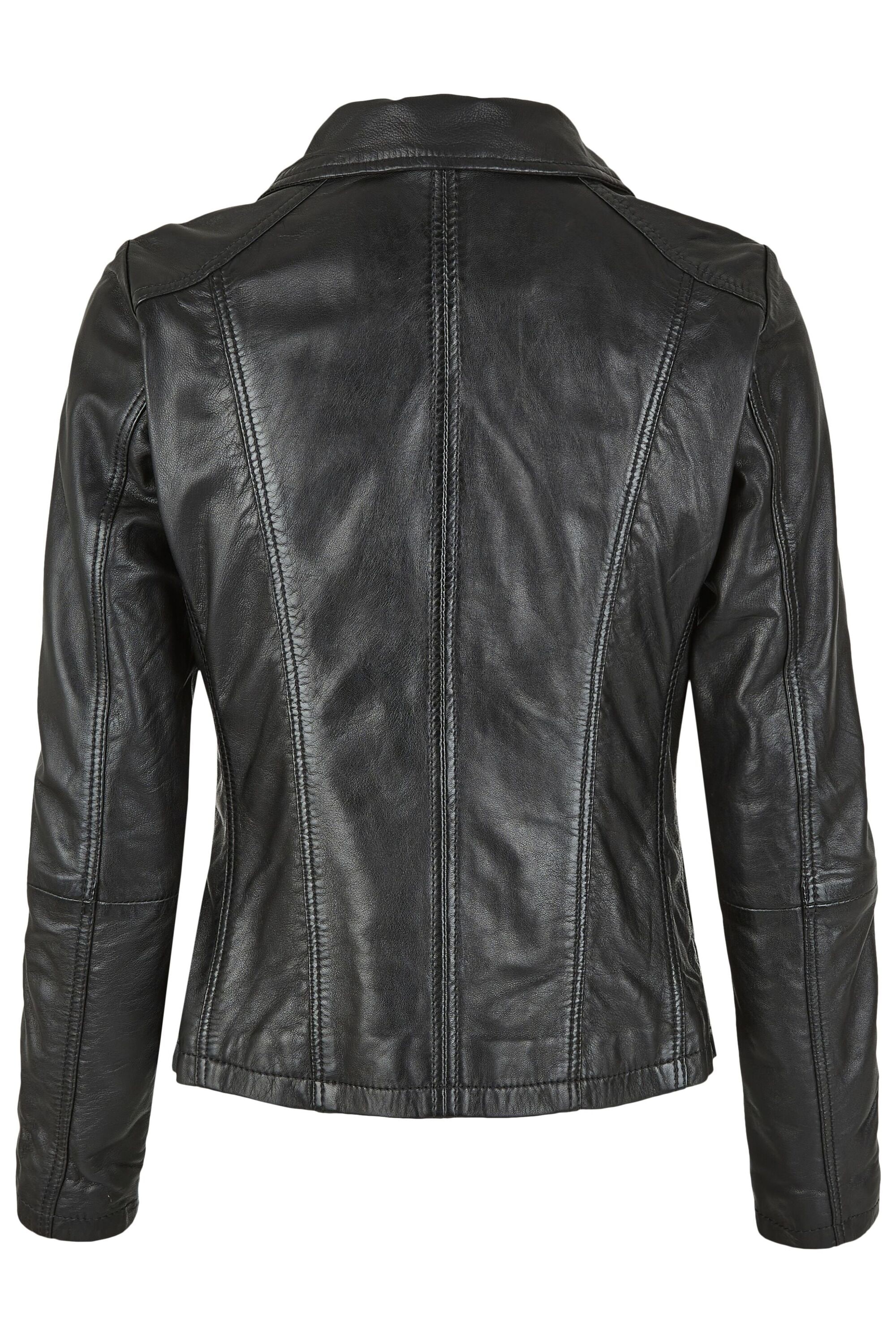7eleven Bikerjacke »SEGUNEA« ohne Kapuze mit Paspeln