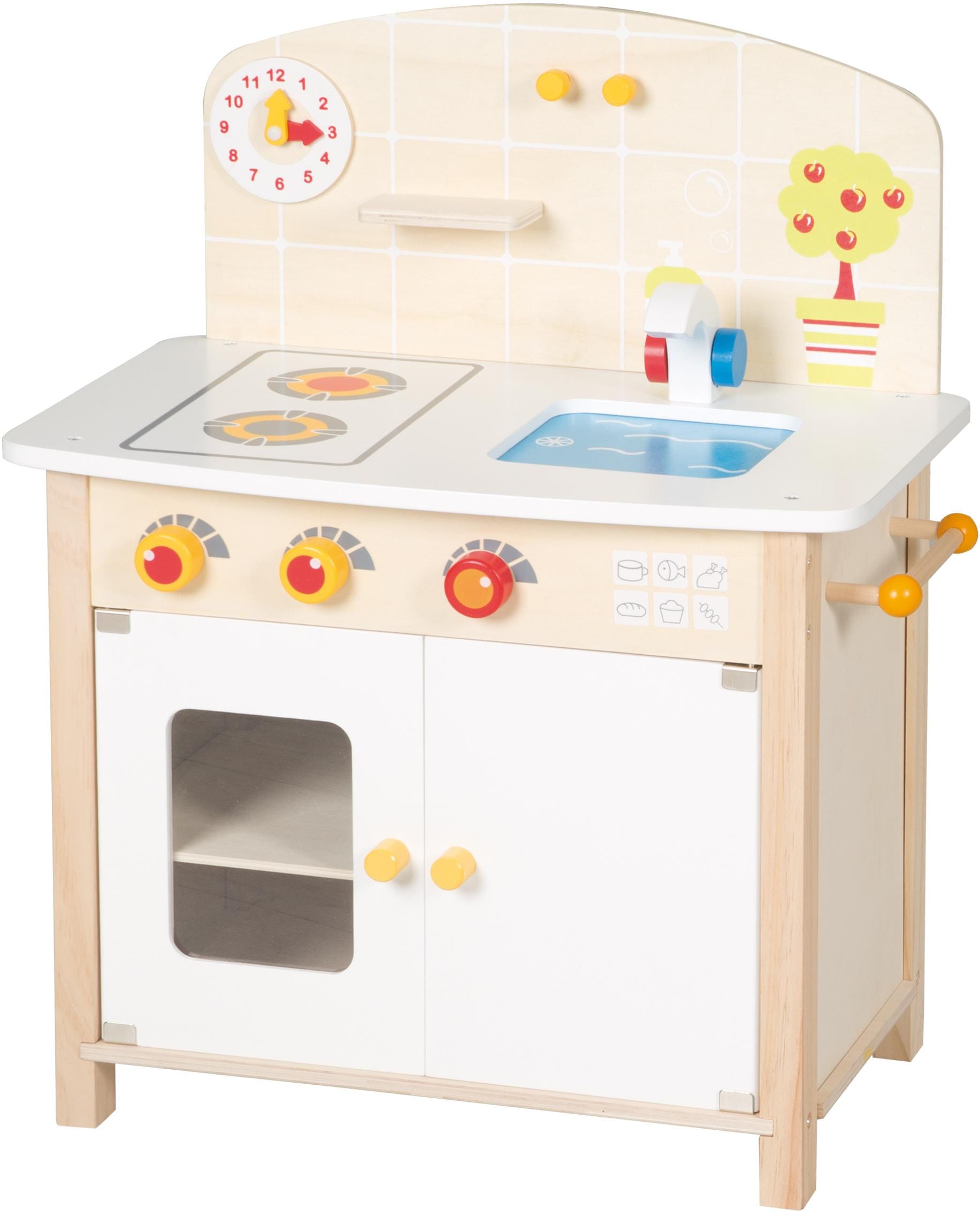 roba® Spielküche »Weiß/Grau«, mit Zubehör