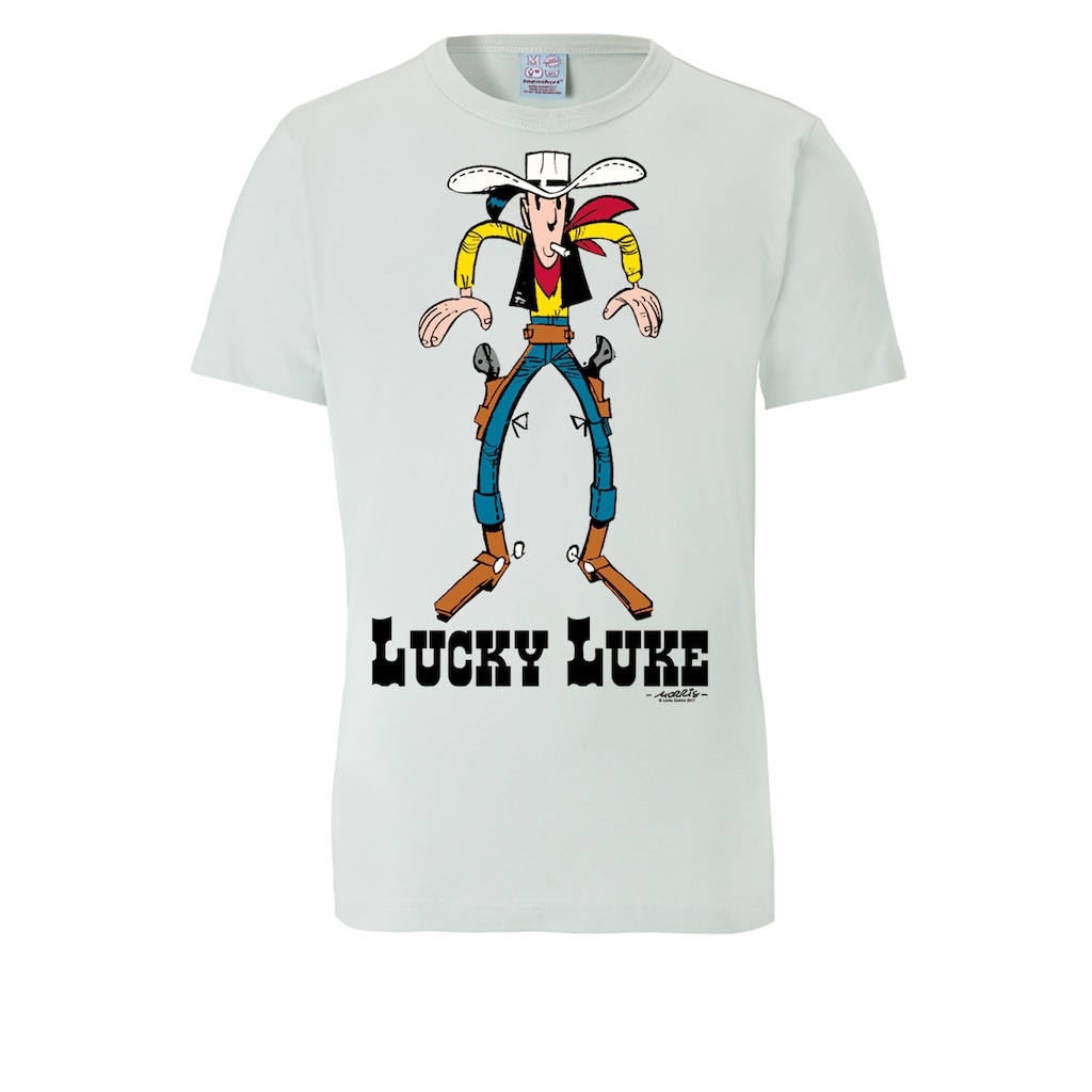 LOGOSHIRT T-Shirt »Lucky Luke Colt«