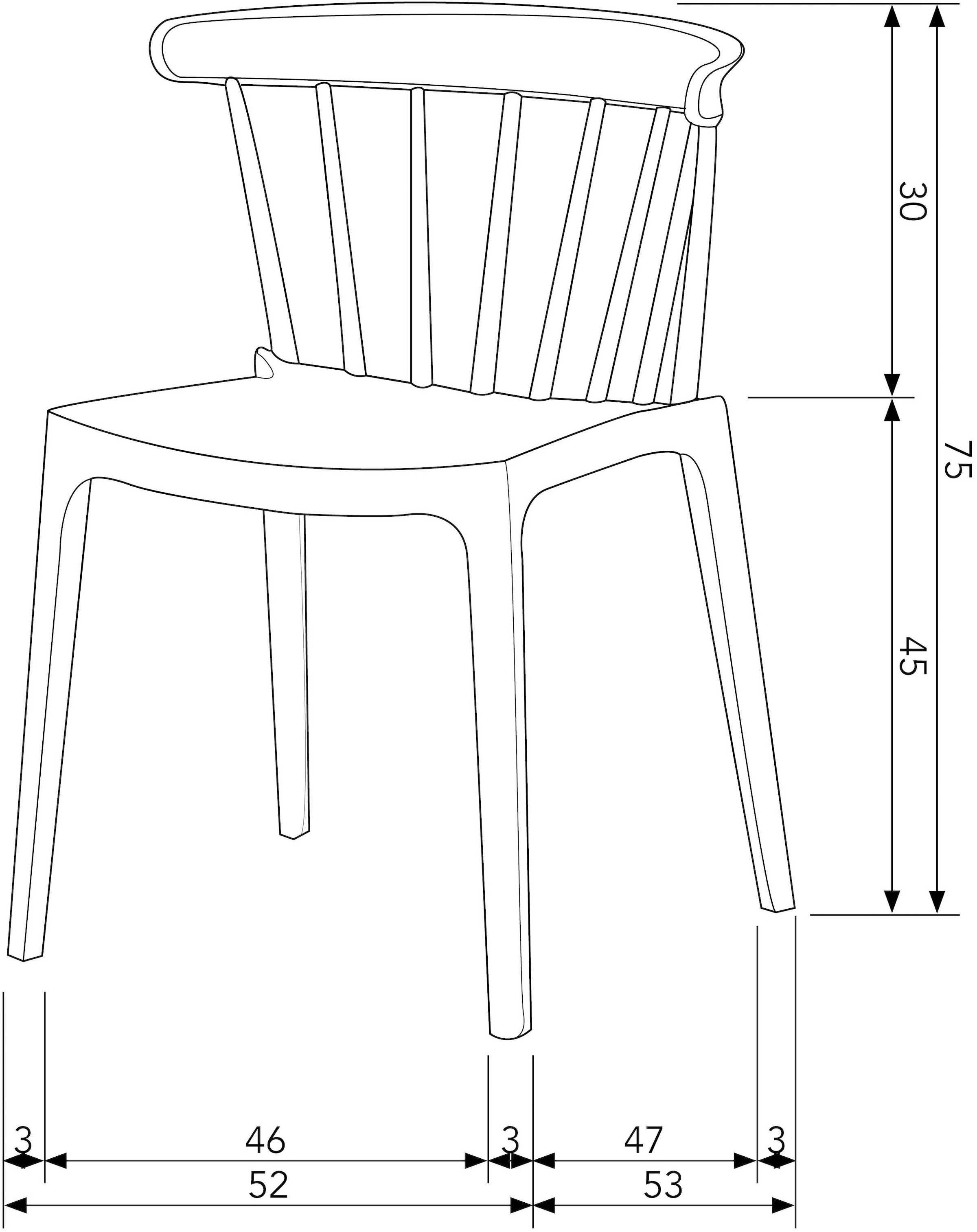 WOOOD Esszimmerstuhl ()