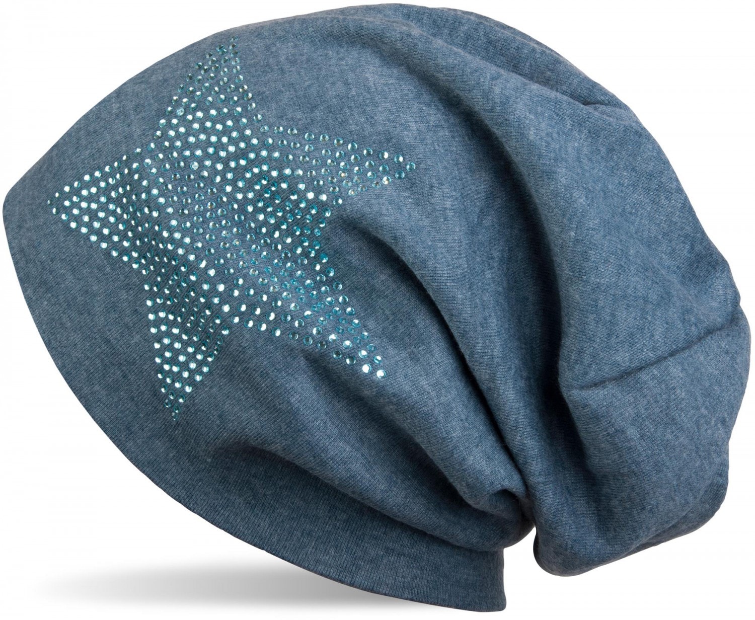 styleBREAKER Beanie "Warme Beanie Mütze mit Strass Stern" 1 Stk.